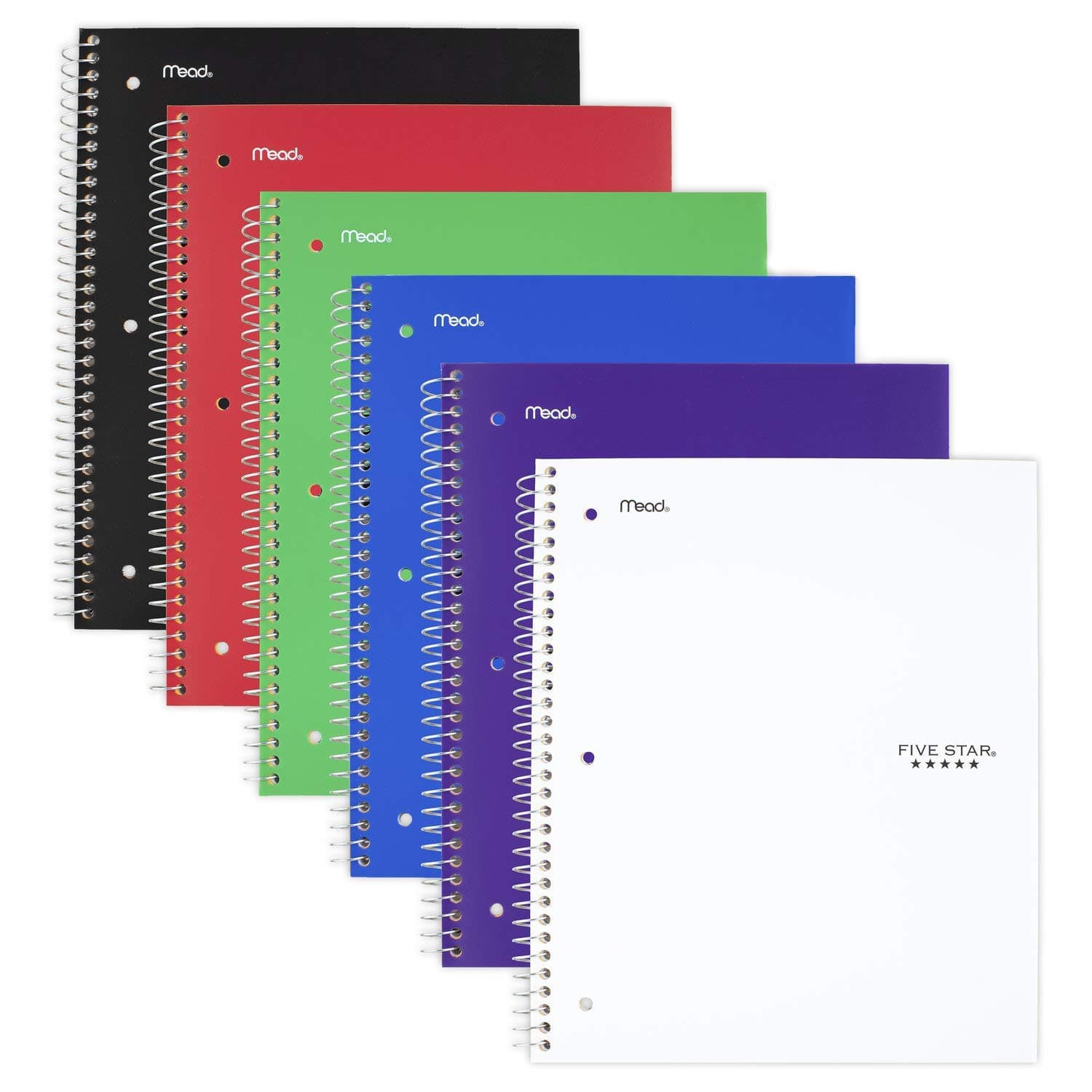 Five Star Spiral Notebooks