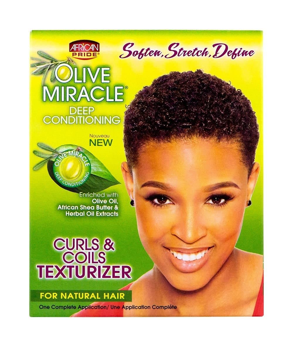African Pride Olive Miracle Curls and Coils Texturizer