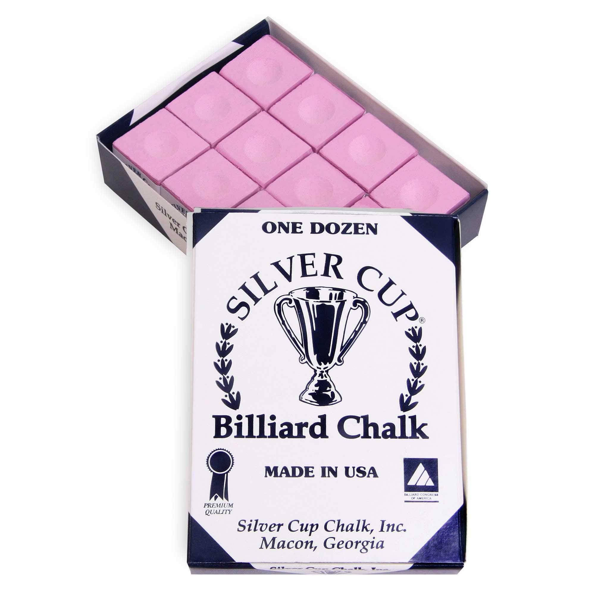 Billiard CHALK - ONE DOZEN