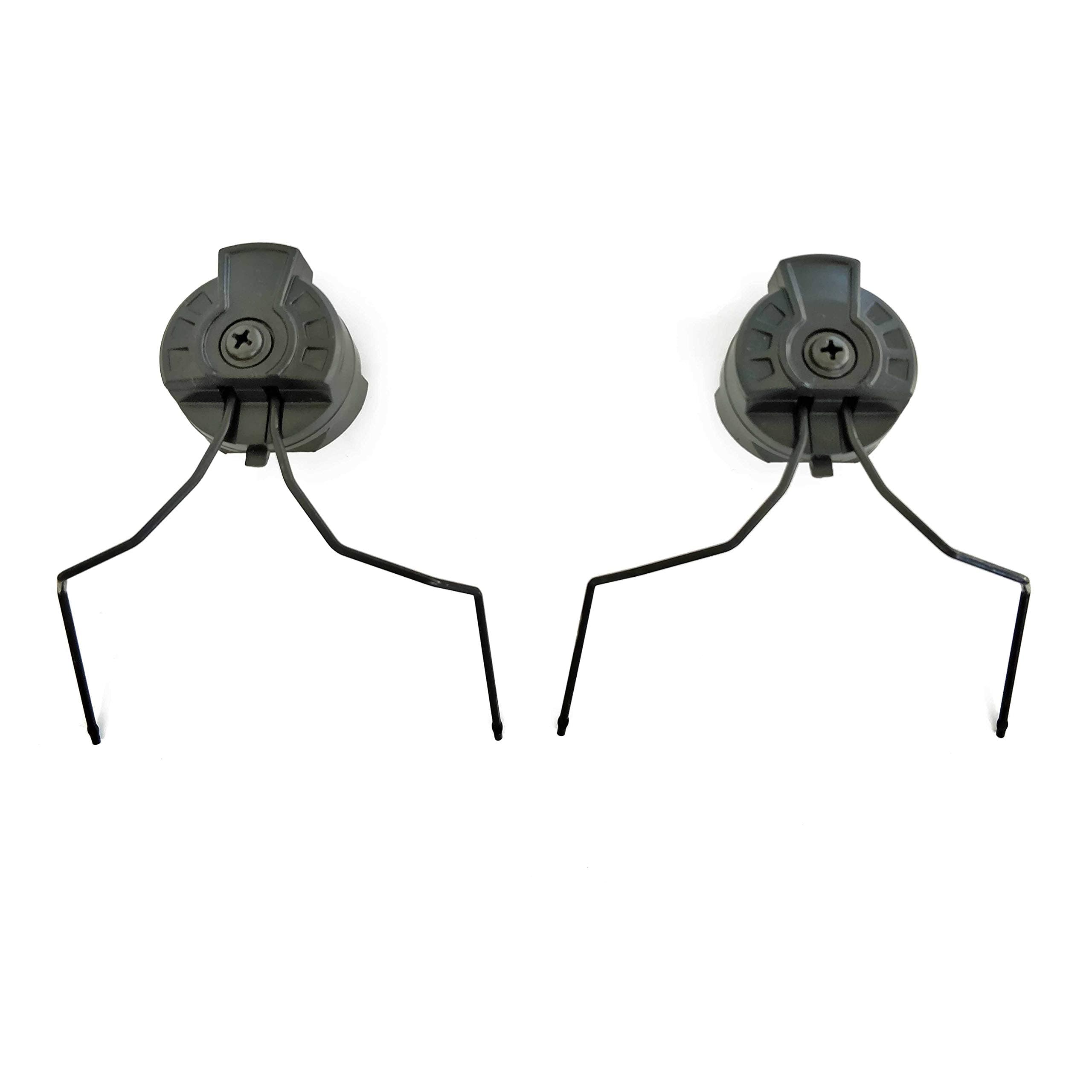 Universal Communication Headset Adapters for Accessory Rail Equipped Tactical Helmets