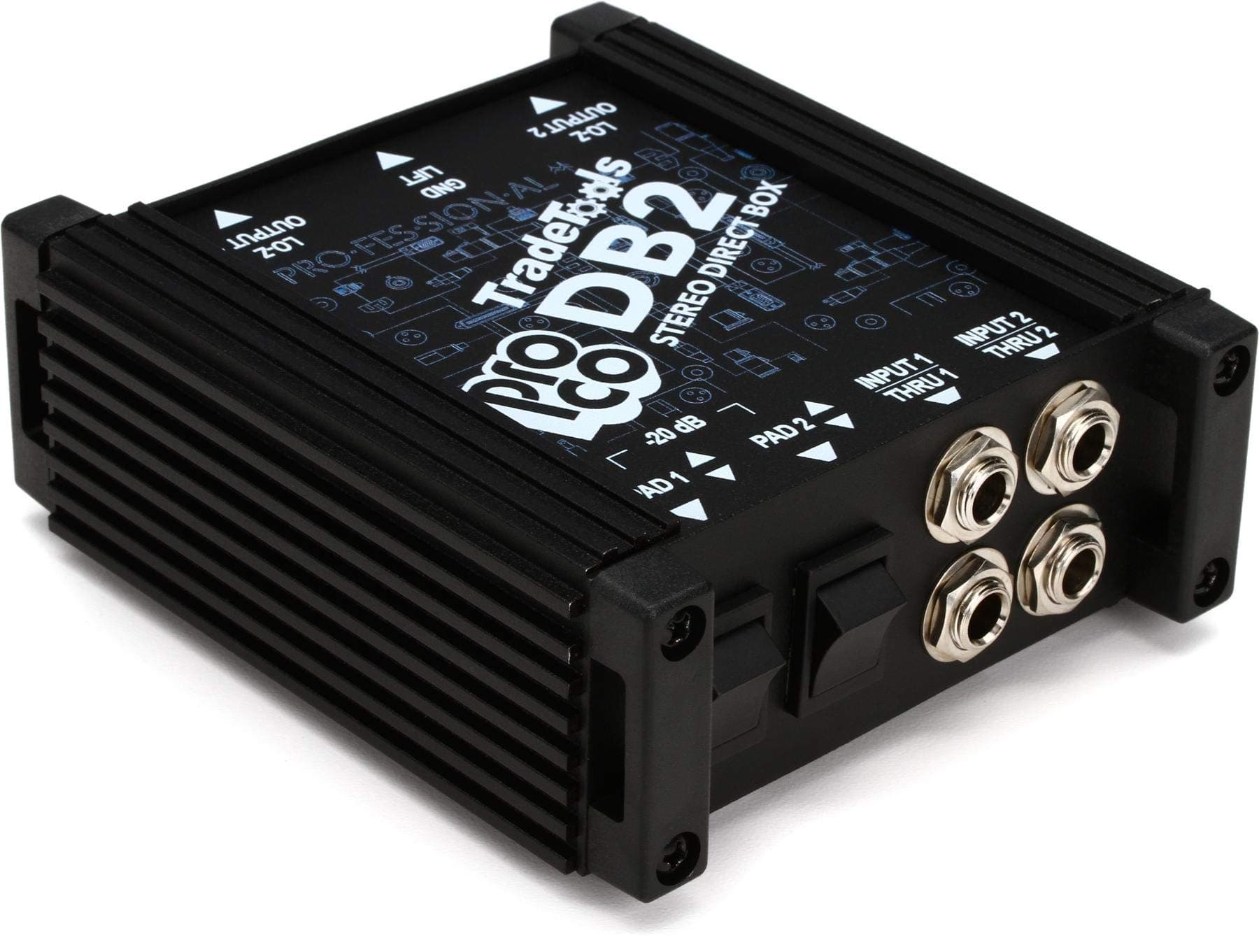 Pro Co Sound MS2 2-Way Microphone Splitter