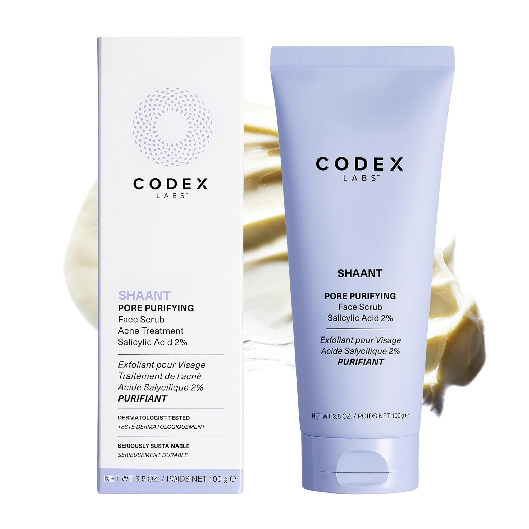 Purifying Acne Face Scrub by Codex Labs
