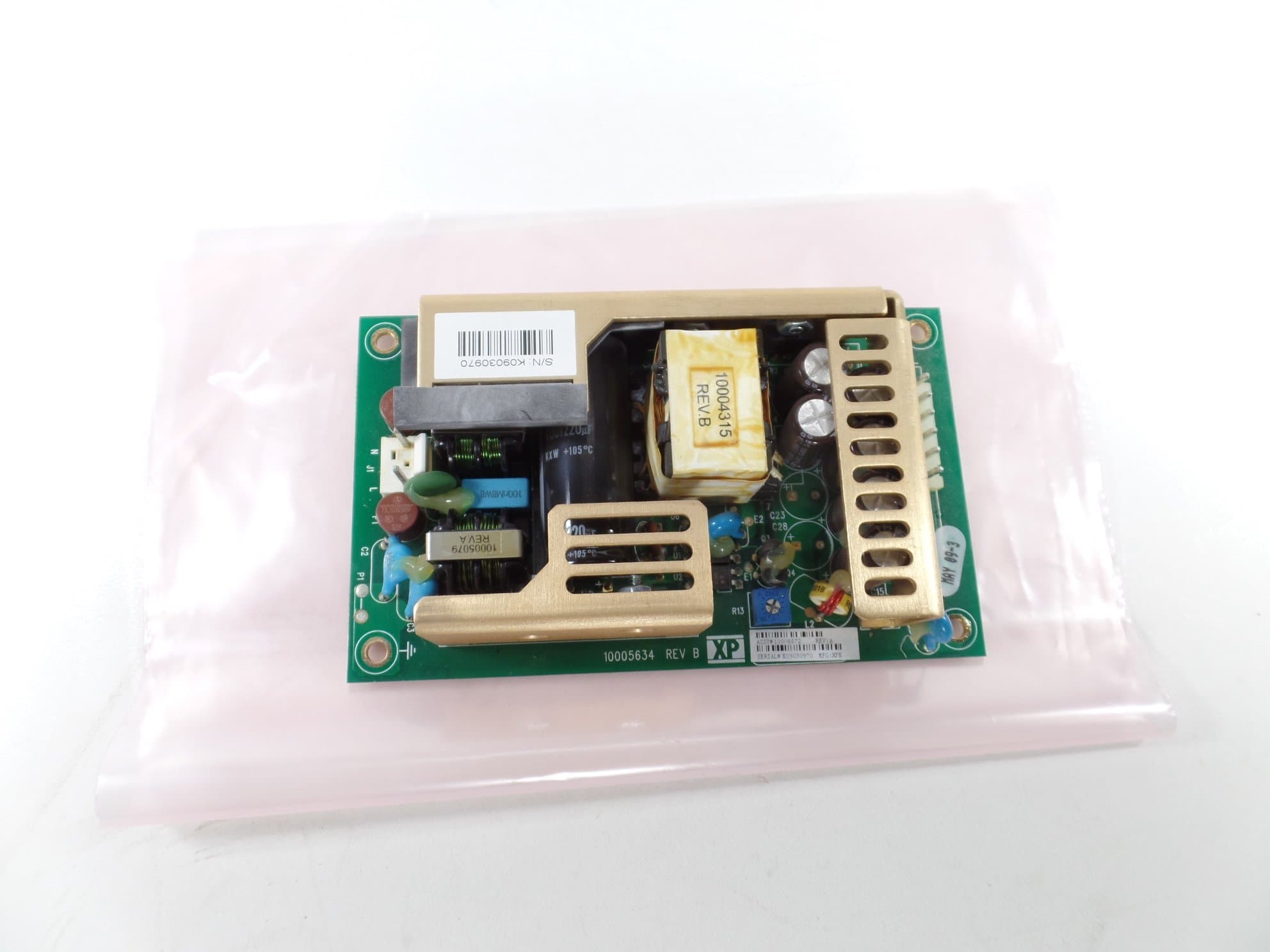 XP POWER ECM100US12 AC-DC Conv, Open Frame, 1 O/P, 8.3A, 12V