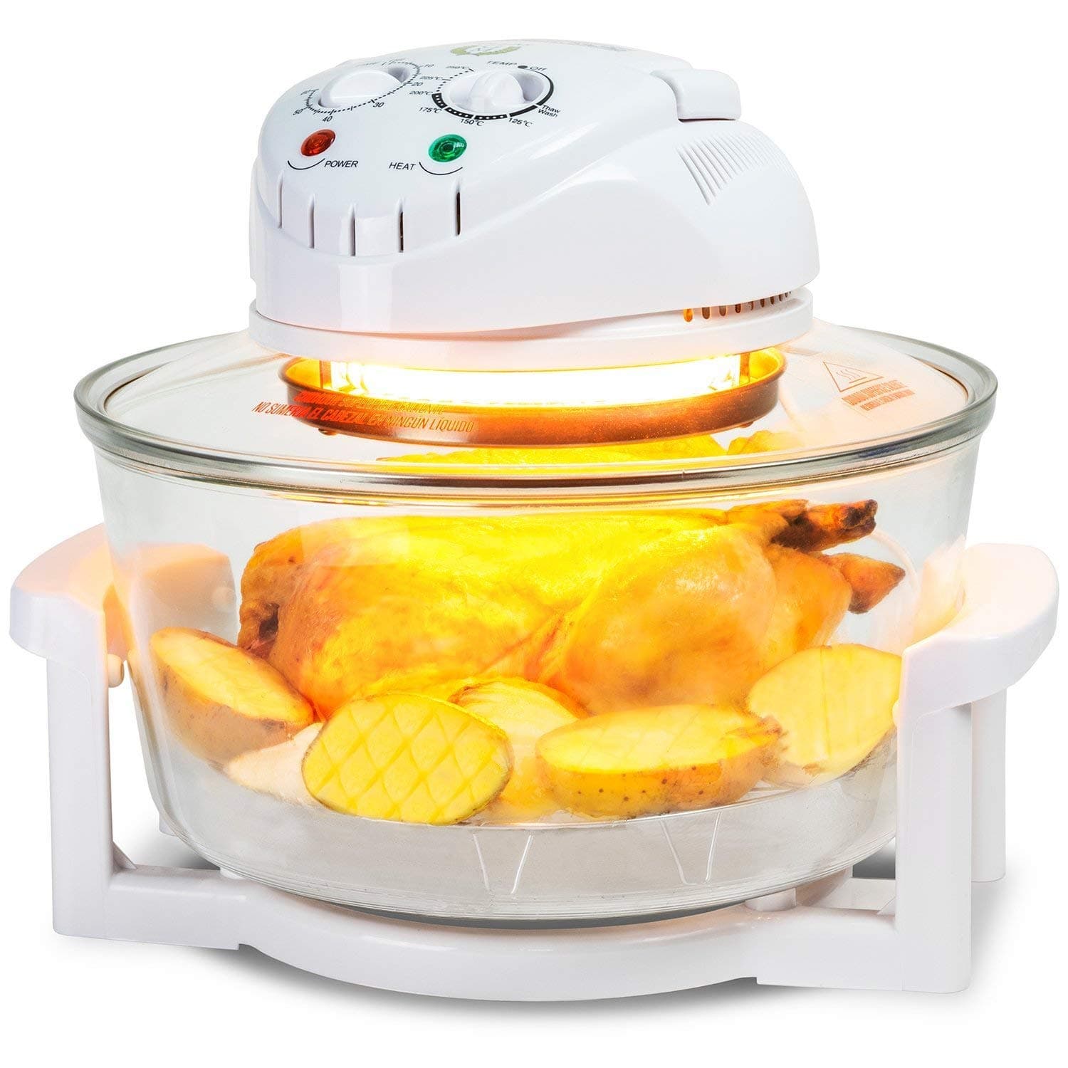 Fryer without oil Multi-Function, Kitchen Diet. fríe, Roasts, Handle and Bakes. 1300 W. Recipe Booklet. cecofry Compact Plus cecotec. Combi... (19 Litres)