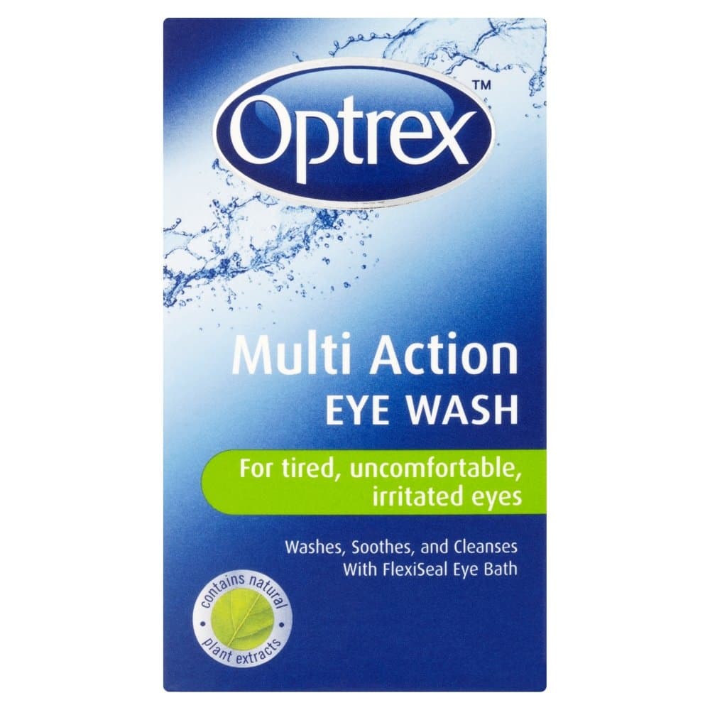 Optrex Multi Action Eye Wash, 100 ml