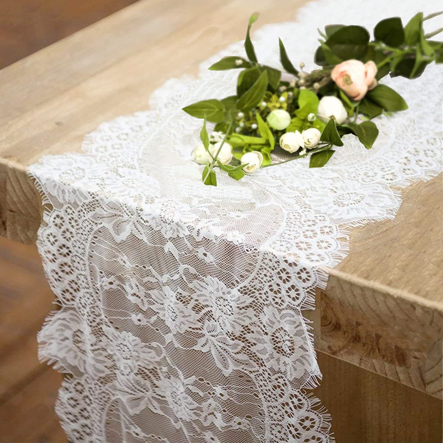 2 Pack Lace Table Runner