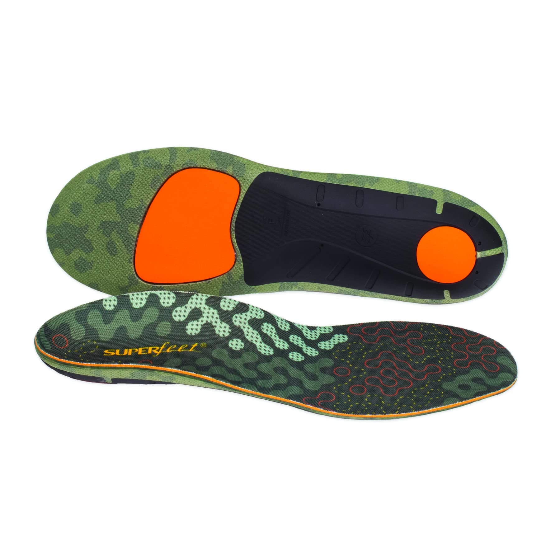 Superfeet Hike Cushion Insoles for Hikers with Medium to High Arch Support & Adaptive Comfort Technology - 11.5-13 Men / 12.5-14 Women