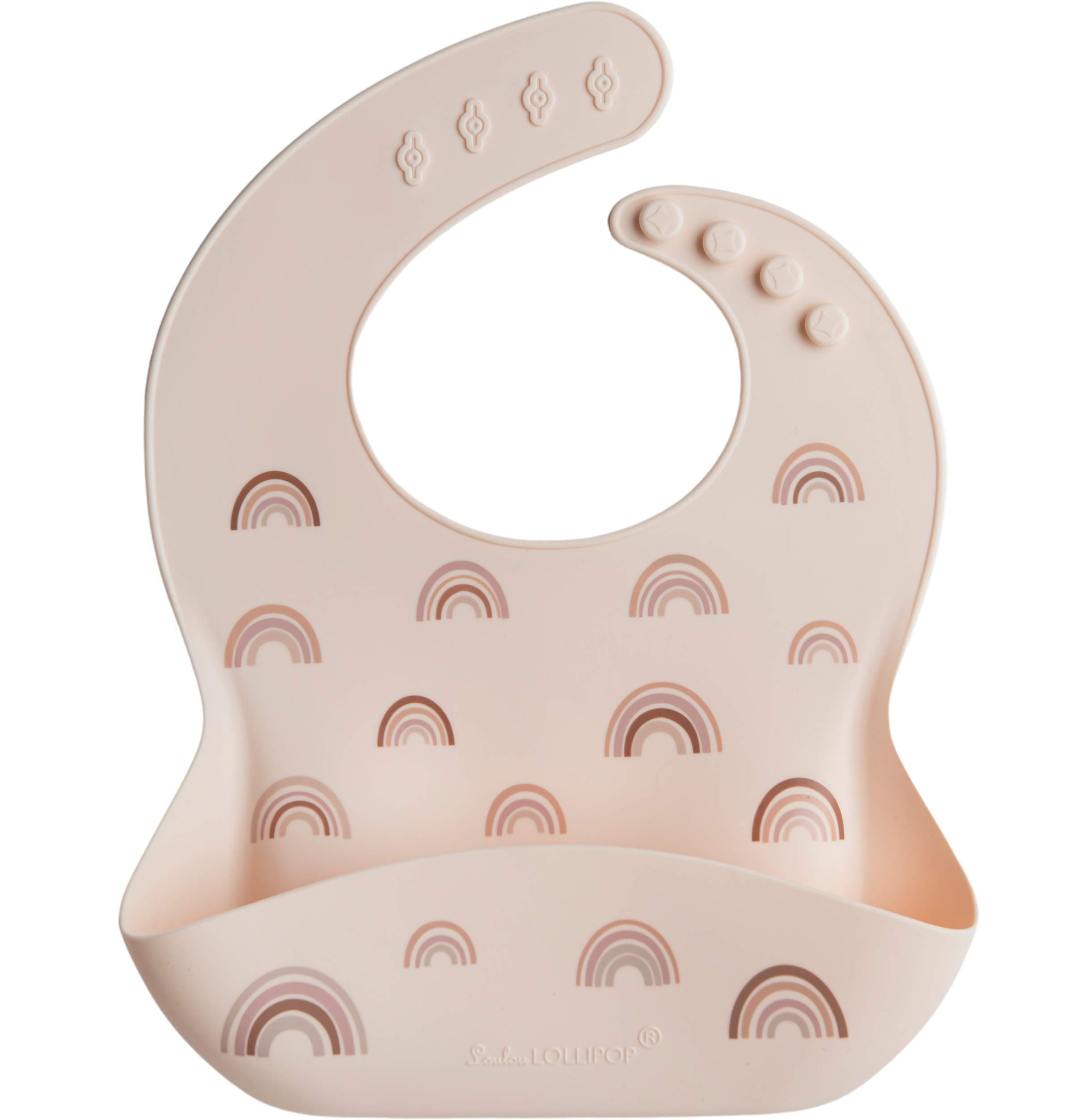 Soft, Waterproof Silicone Feeding Bib
