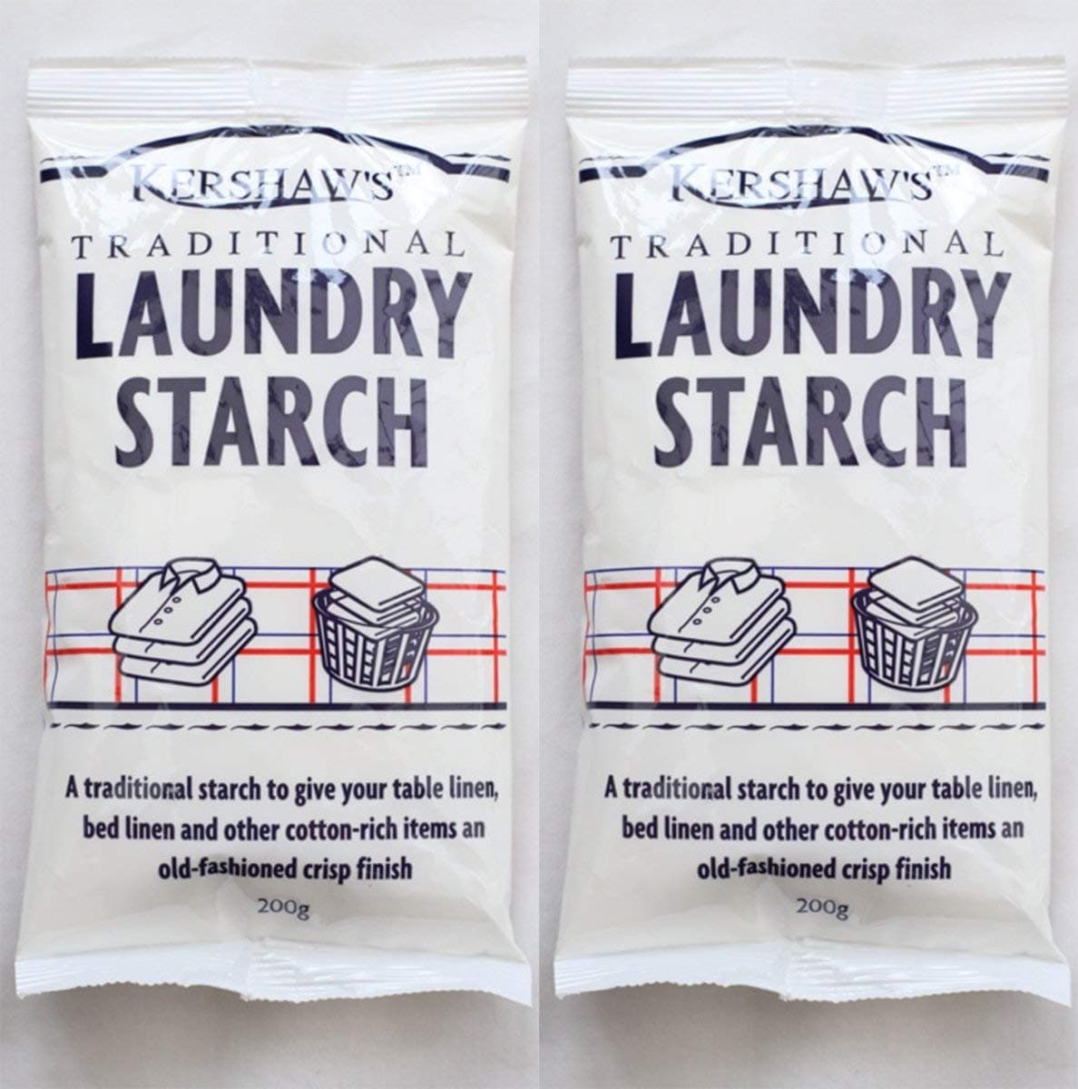 2 X Traditional Laundry Starch Twin Pack