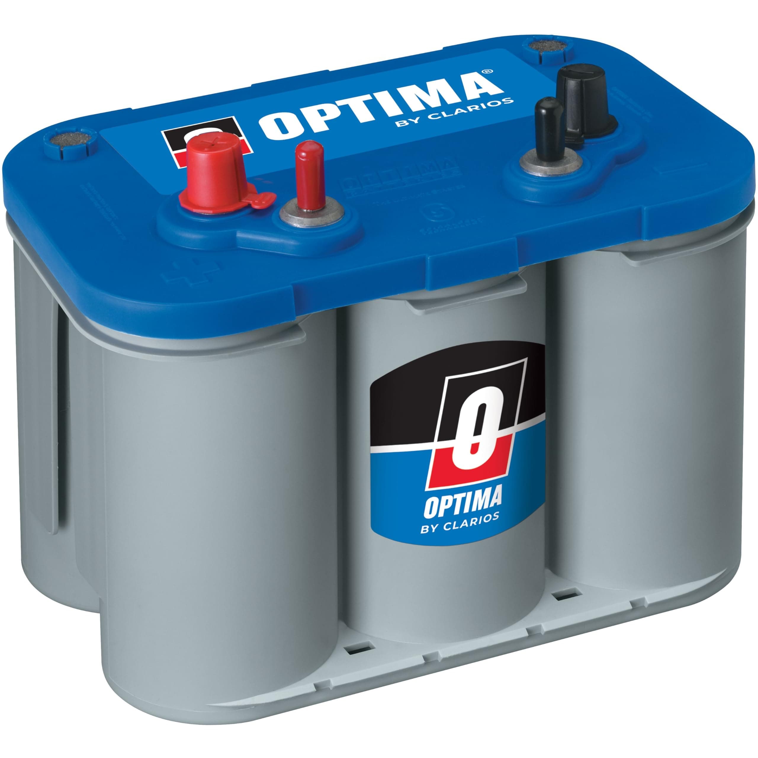 OPTIMA® Batteries High Performance D34M BLUETOP® Dual Purpose Deep Cycle and Starting Sealed AGM Boat and RV Battery, 750 CCA, Dual Terminal, Maintenance Free, Versatile Mounting
