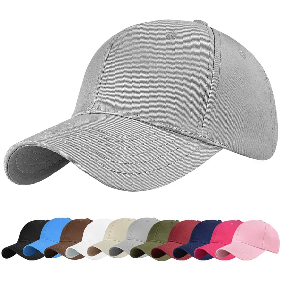 Baseball Cap Messy Bun Ponytail Half Mesh Adjustable Cap Hat Unisex Polo Style Classic Sports Casual Plain Summer Sun Hat Peaked Cap