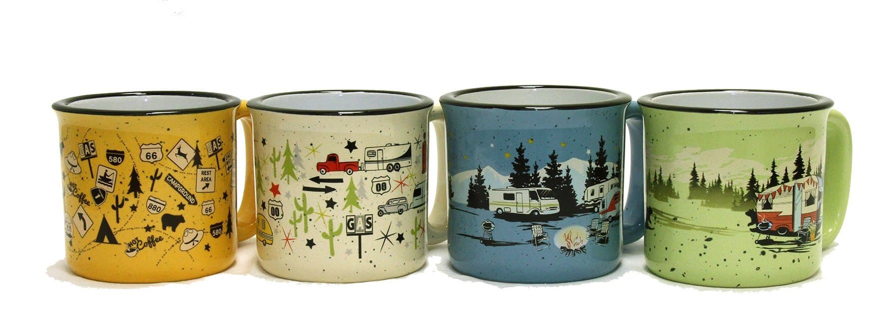 Camp Casual Mug, 4-Pack