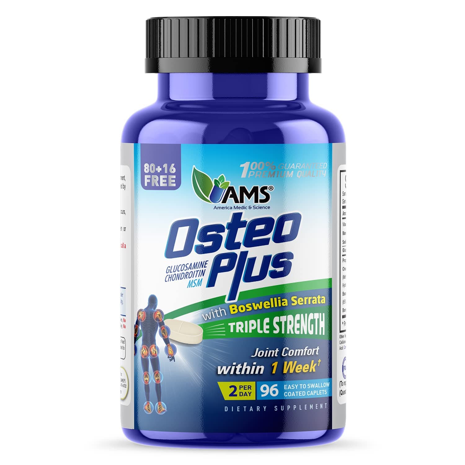 AMS Osteo Plus (96 Caplets)