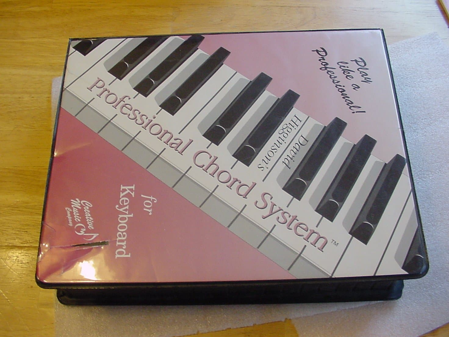 David Higginson's Professional Chord System for Keyboard Boxed Set: 4 VHS and Cassette with 2 Workbooks