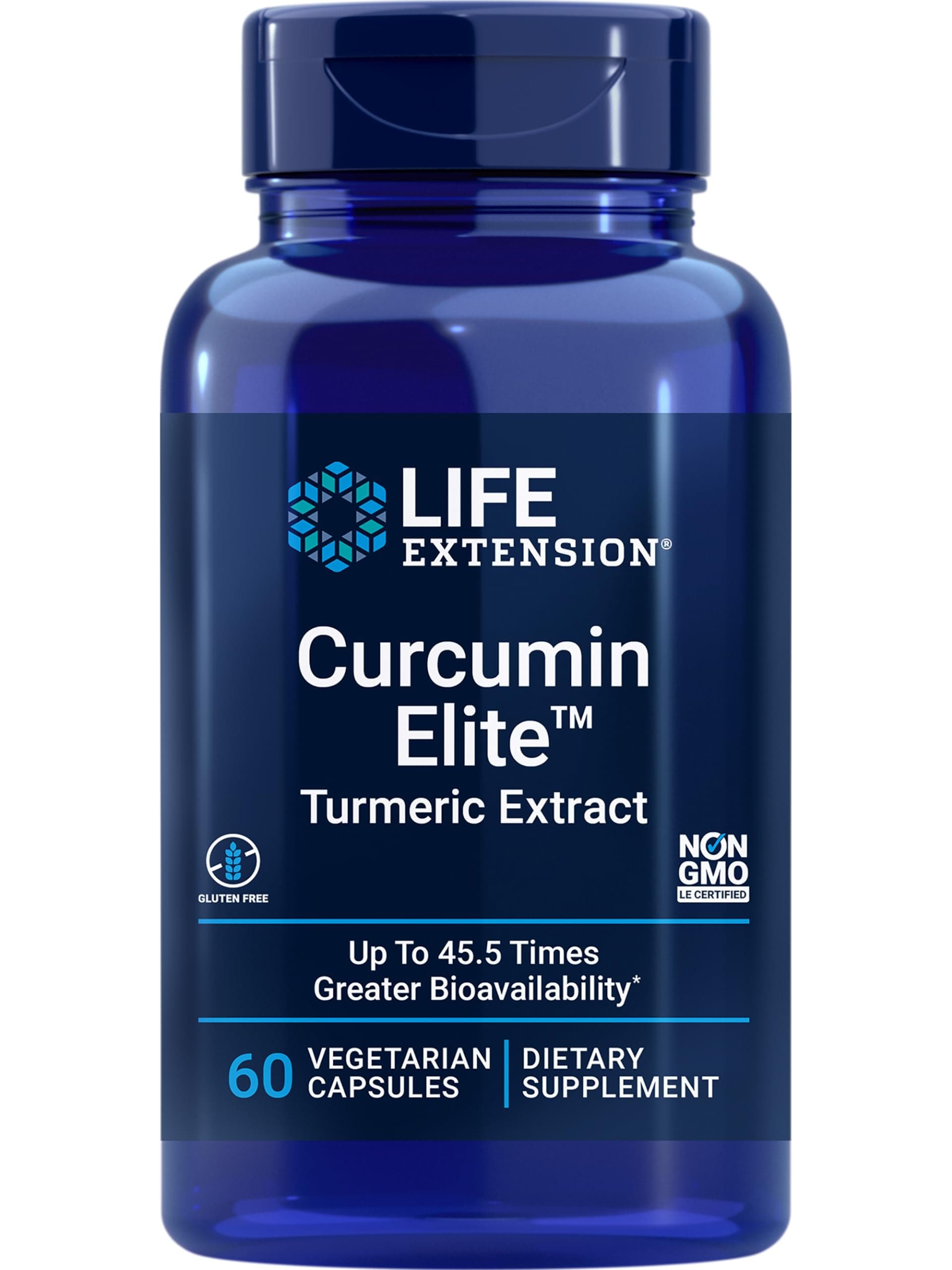 Curcumin Elite Turmeric Extract, 60 Count