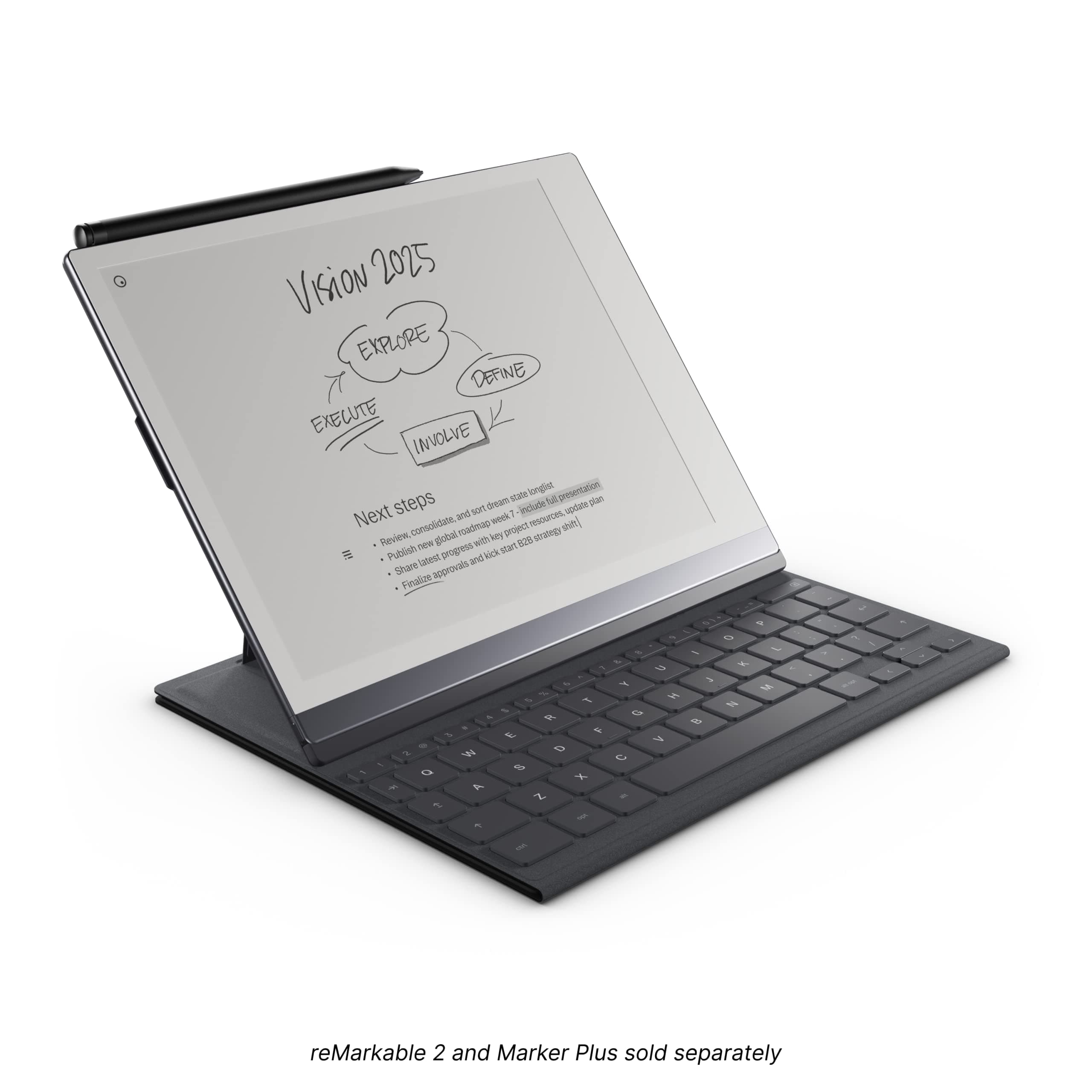 reMarkable Type Folio | Case and QWERTY Keyboard 2 | Black