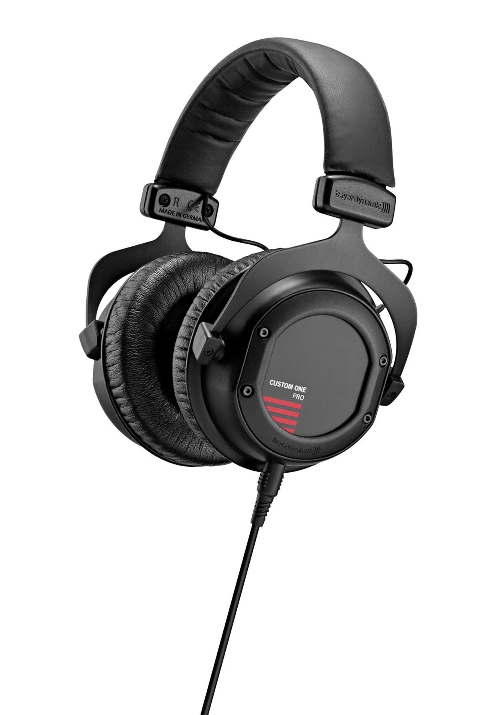 beyerdynamic Custom One Pro Plus Headphones with Accessory Kit and Remote Microphone Cable, Black