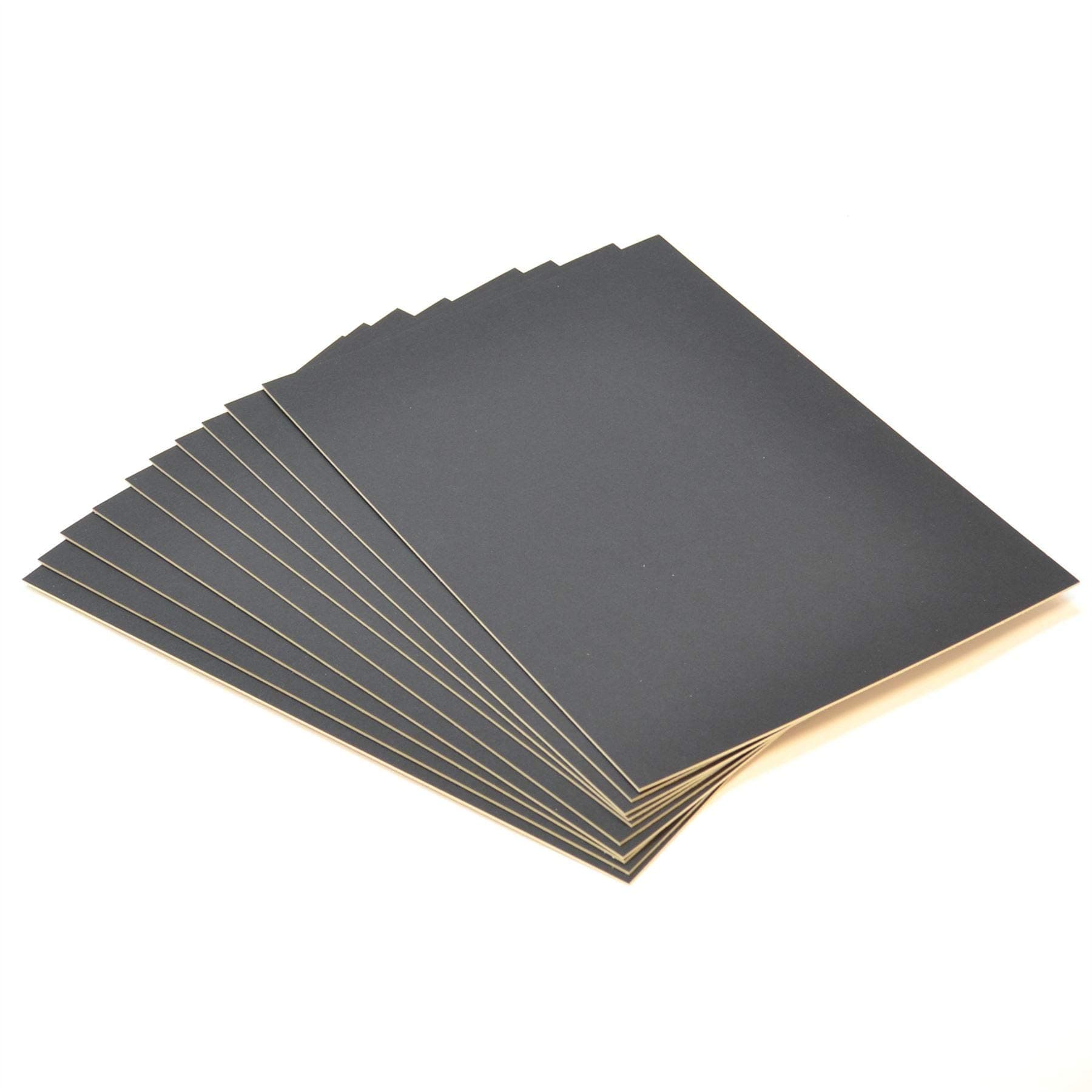 A3 Black Mountboard pk 10 s/Sided