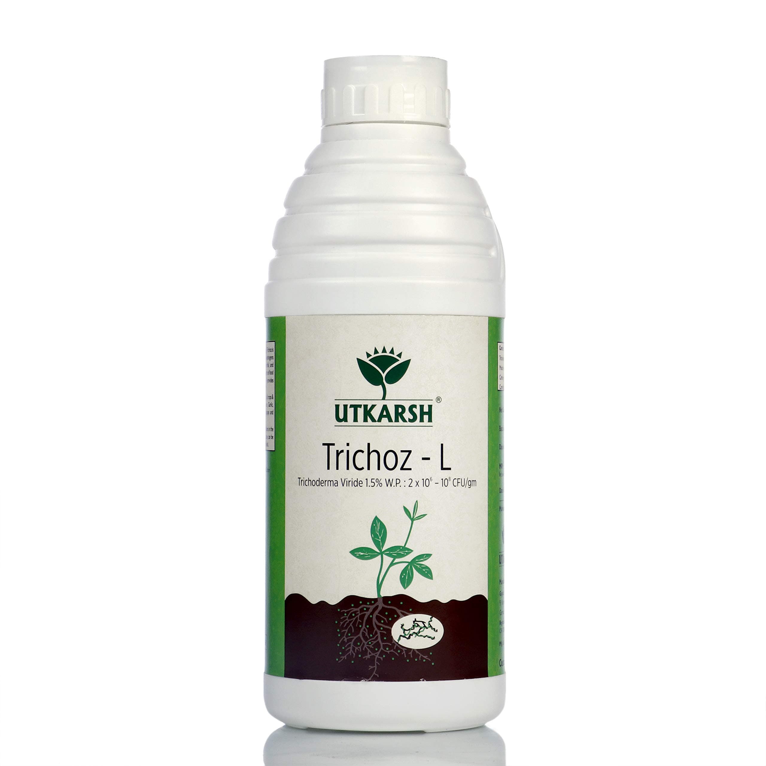 Utkarsh Trichoz-L (Trichoderma Viride - 1 x 10^6-10^8 cfu/ml) (1 Litre) Bio Fungicide