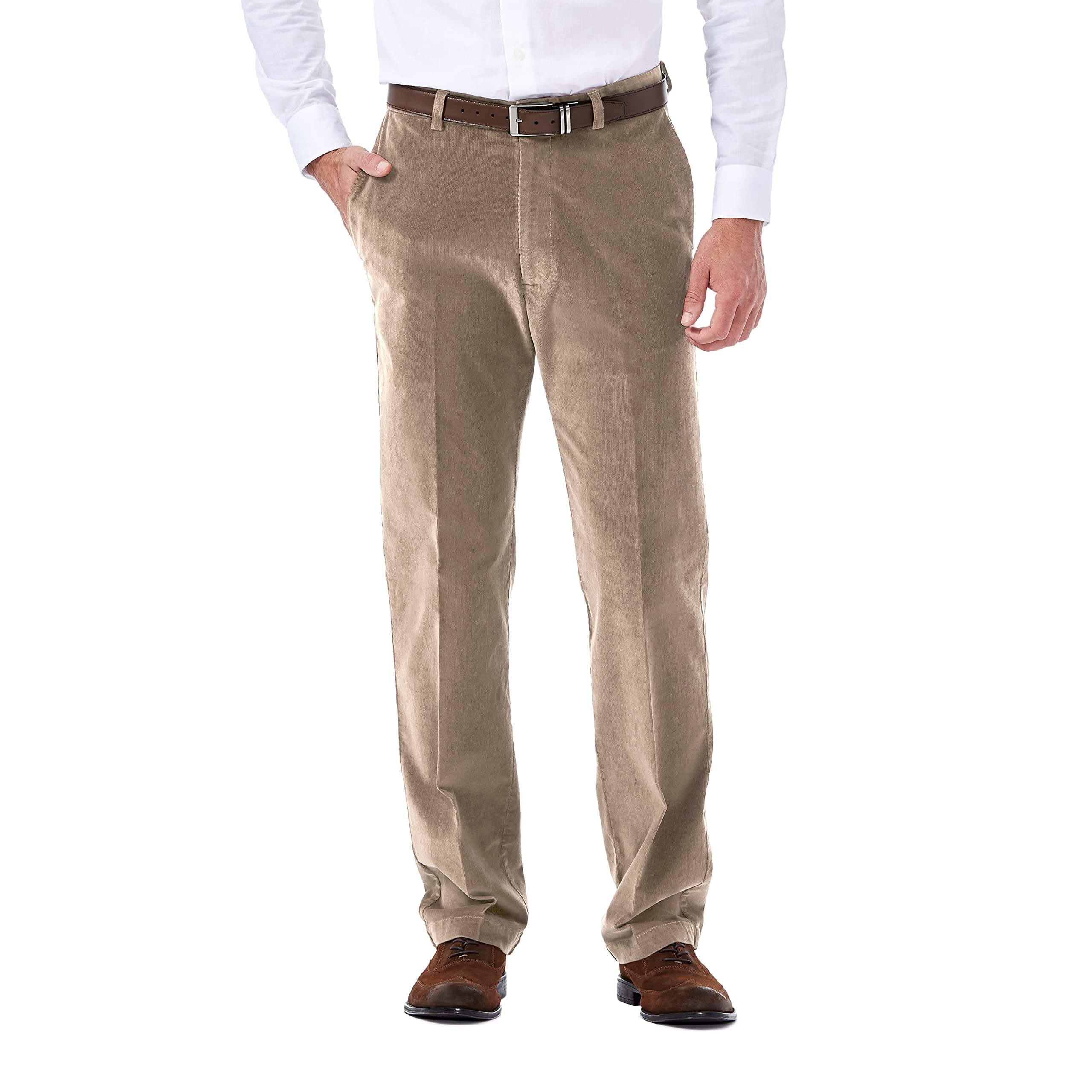 Haggar Men’s Premium Stretch Corduroy Classic Fit Pant