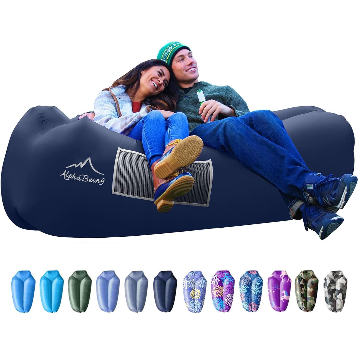 AlphaBeing Inflatable Couch Air Lounger