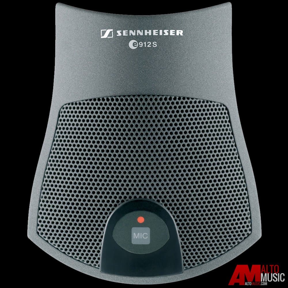 Sennheiser e 912 S Boundary Microphone with Programmable Membrane Switch, Half Cardioid Pattern