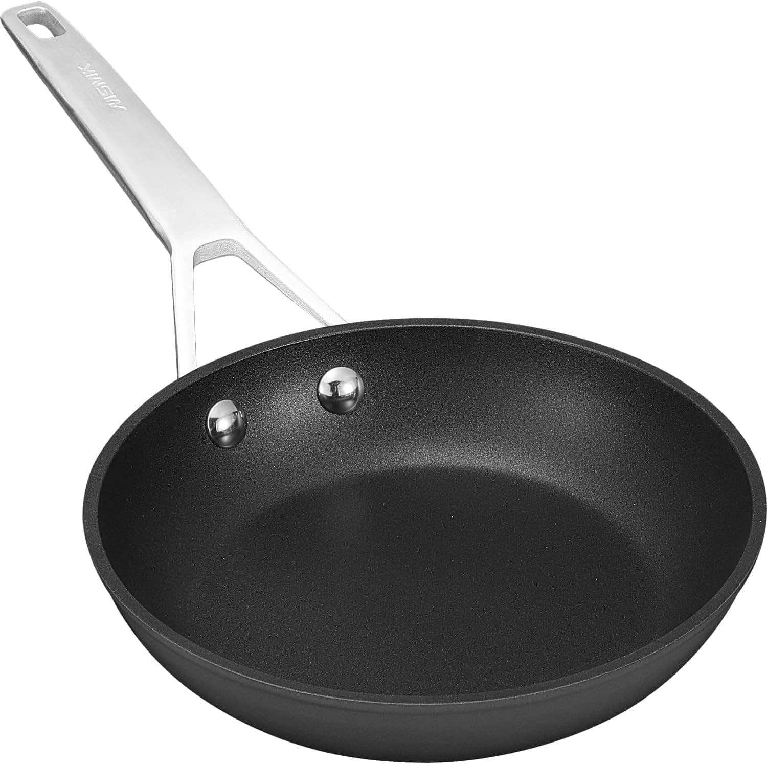 Small Egg Pan，8 1/2 inch Titanium and Ceramic Nonstick Omelette Pan，Small Frying Pan Safe for Induction，Scratch-resistant，Oven Safe to 700°F Pan for Cooking, Dishwasher Safe