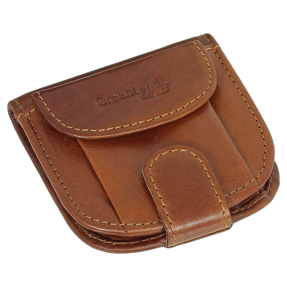 Greenland Nature Mini Leather Wallet 8 cm Ruby