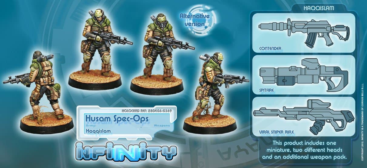 Infinity: Haqqislam - Husam Spec-Ops