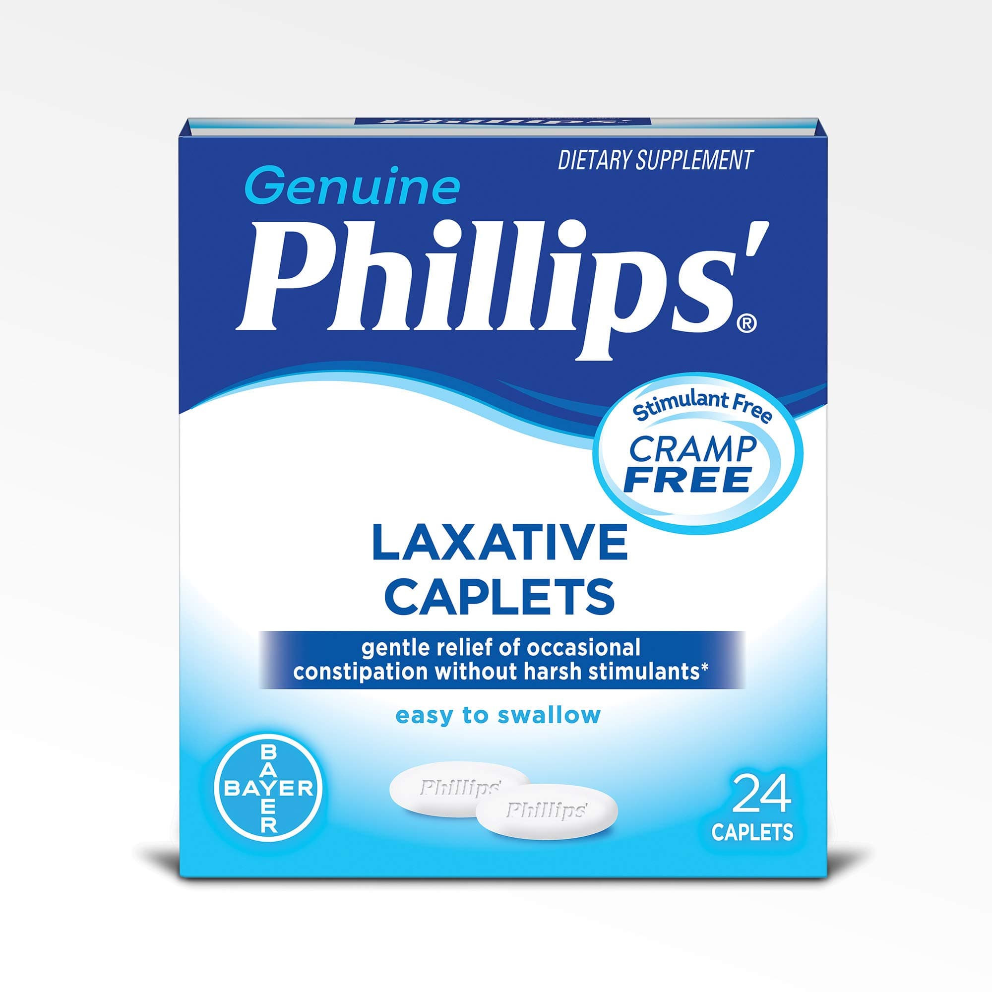 Laxative Caplets 24 Caplets (Pack of 4) Multi