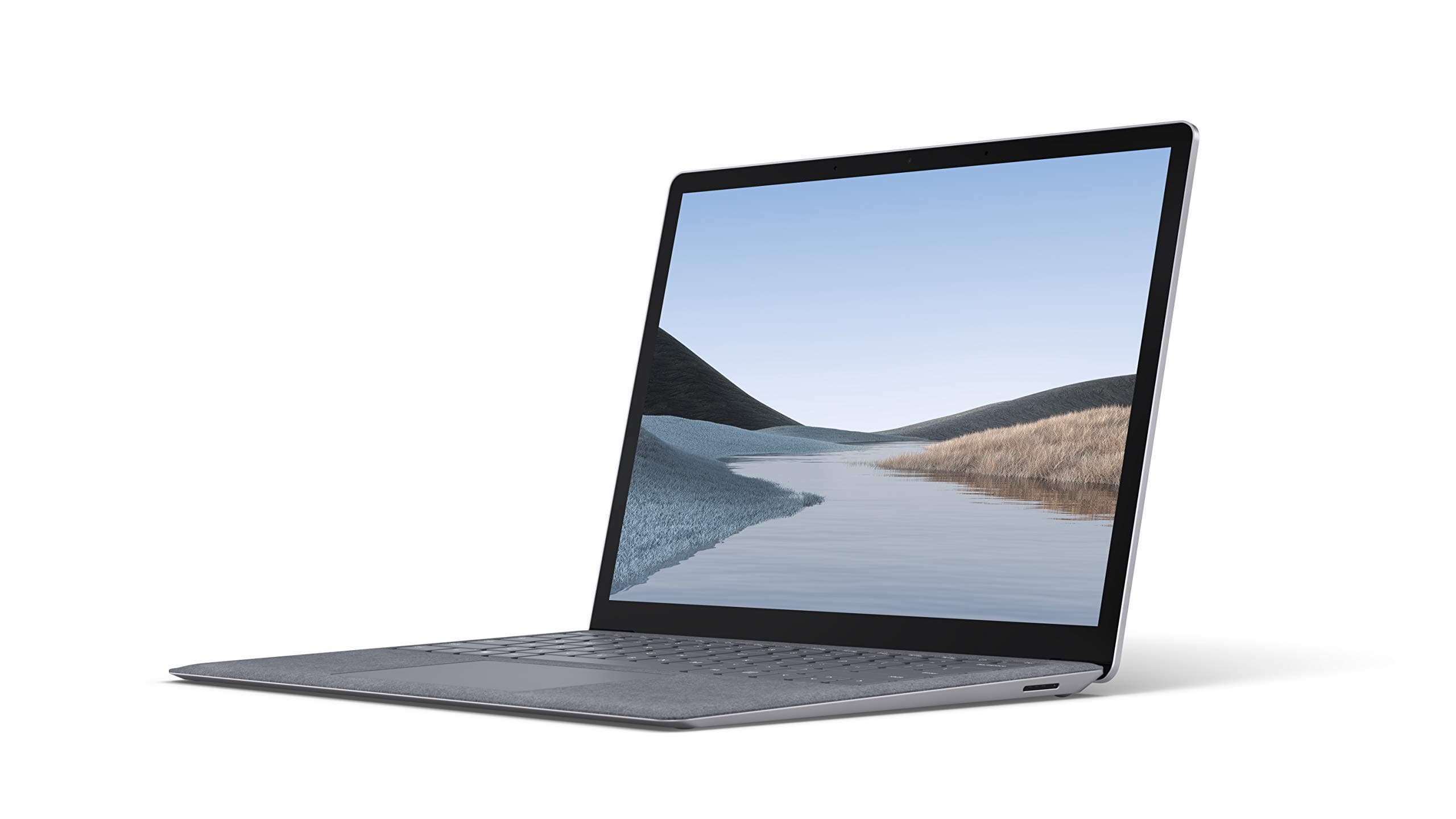 Microsoft Surface Laptop 3 – 13.5" Touch-Screen – Intel Core i5 - 8GB Memory - 128GB Solid State Drive (Latest Model) – Platinum with Alcantara (Renewed)