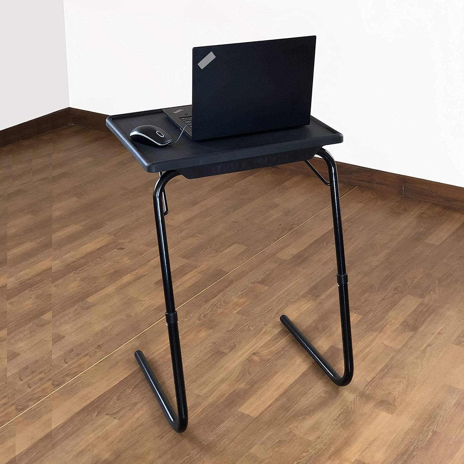 GTC® Foldable and Adjustable Laptop, Children Study Table Mate Without Cup (Black)