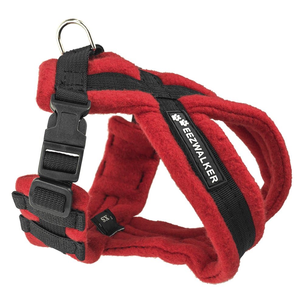 EEZWALKER ActiveDogs Dog Harness for Easy Walking, Adjustable No-Pull Gentle Walker for Comfortable Pet Control - Fleece Lined - Gentle Walker