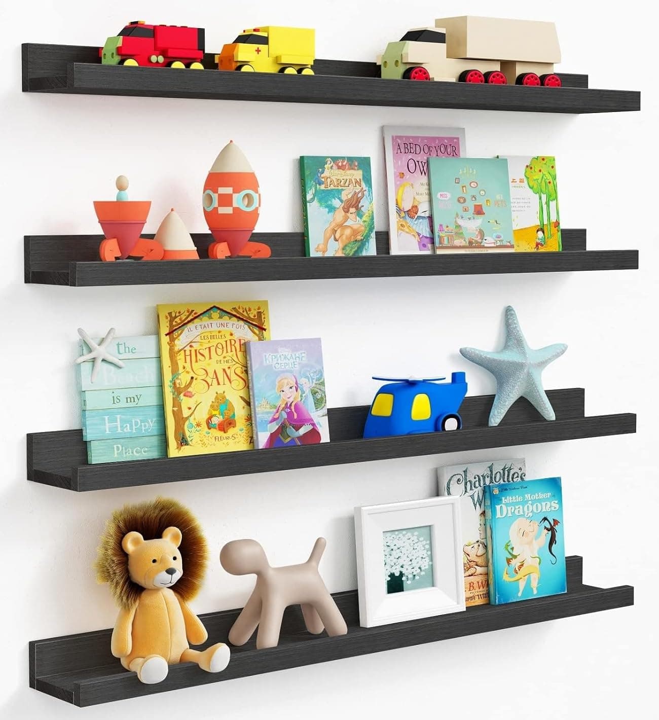 Click Item @ 36" Picture Ledge Shelf