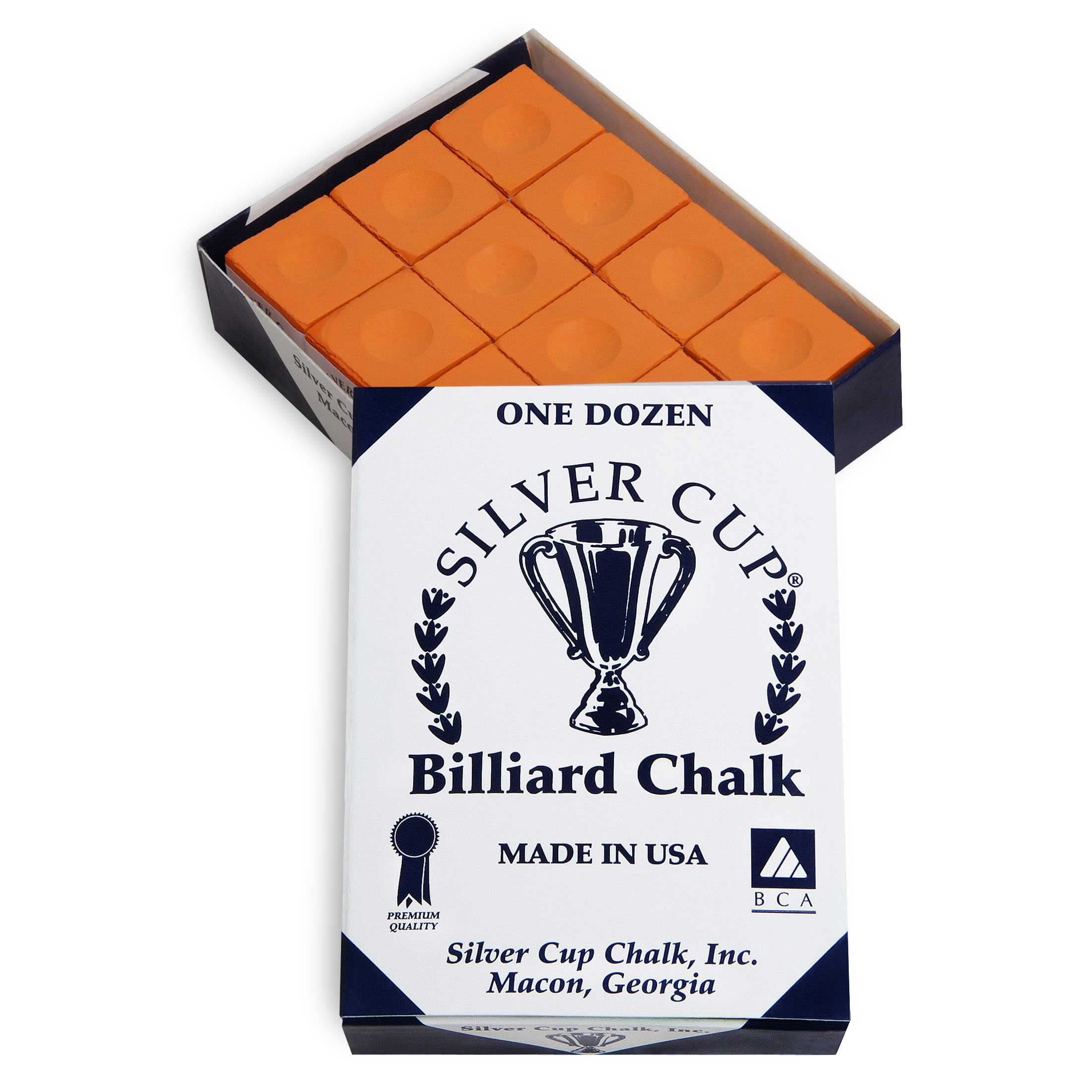 Billiard CHALK - ONE DOZEN