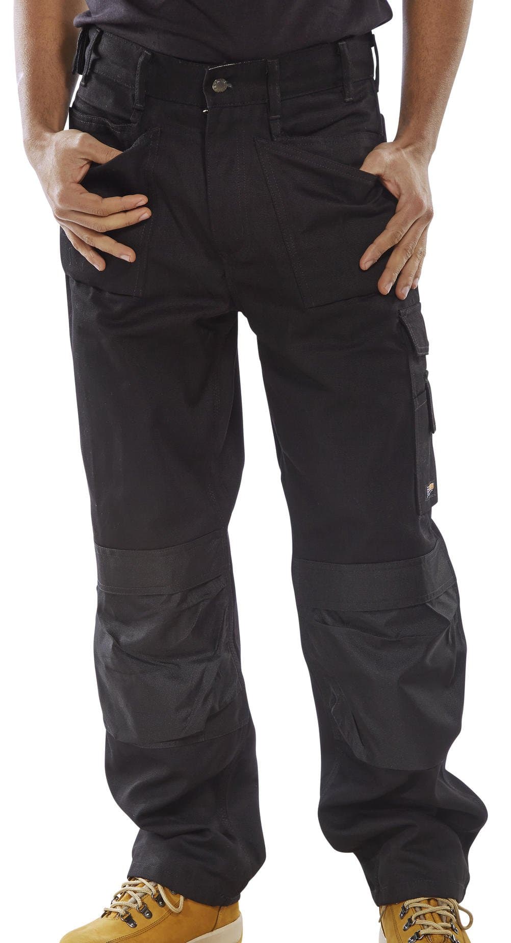 CLICK PREMIUM MULTI PURPOSE TROUSERS BLACK 36