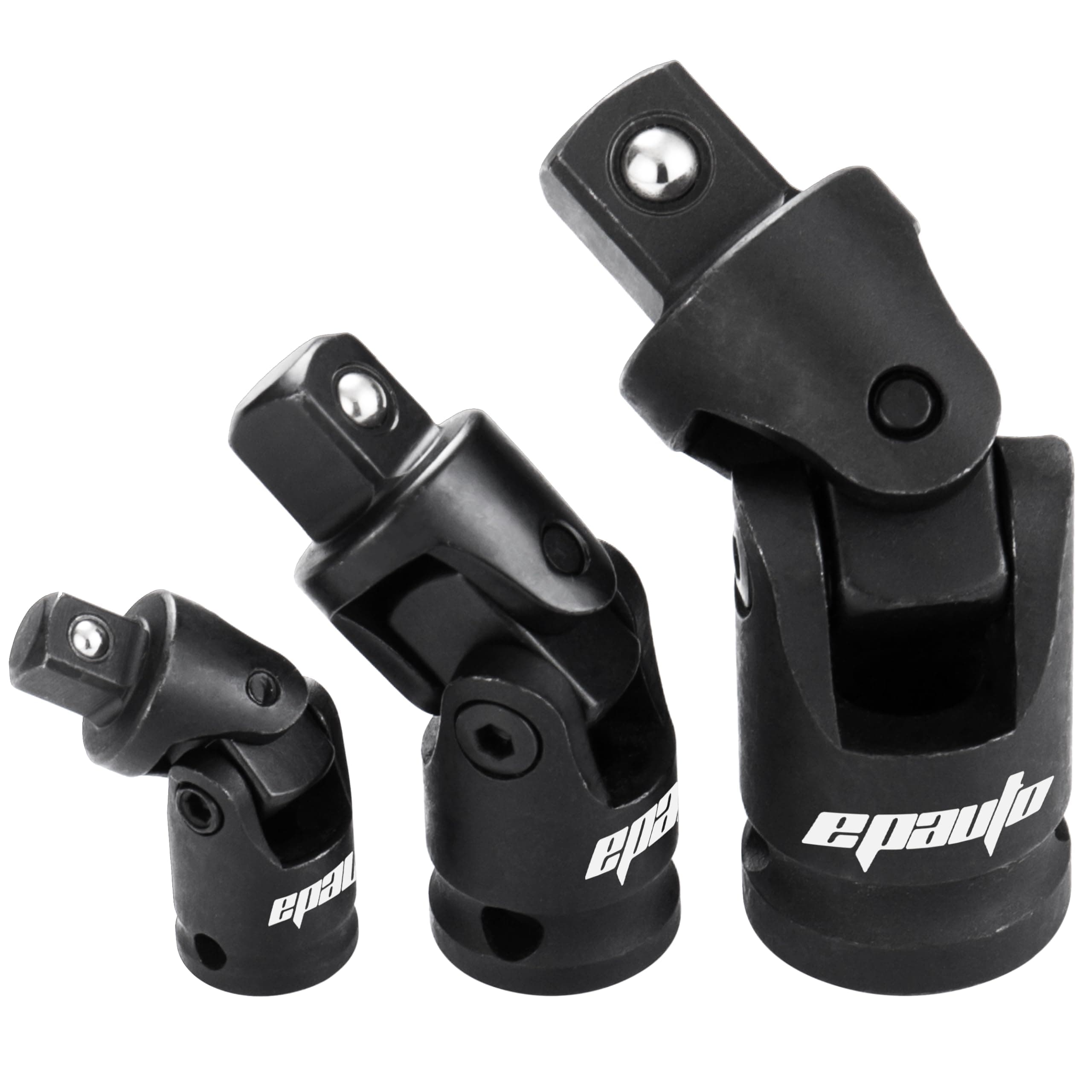 Impact Universal Joint Set, Cr-V,3 Pieces