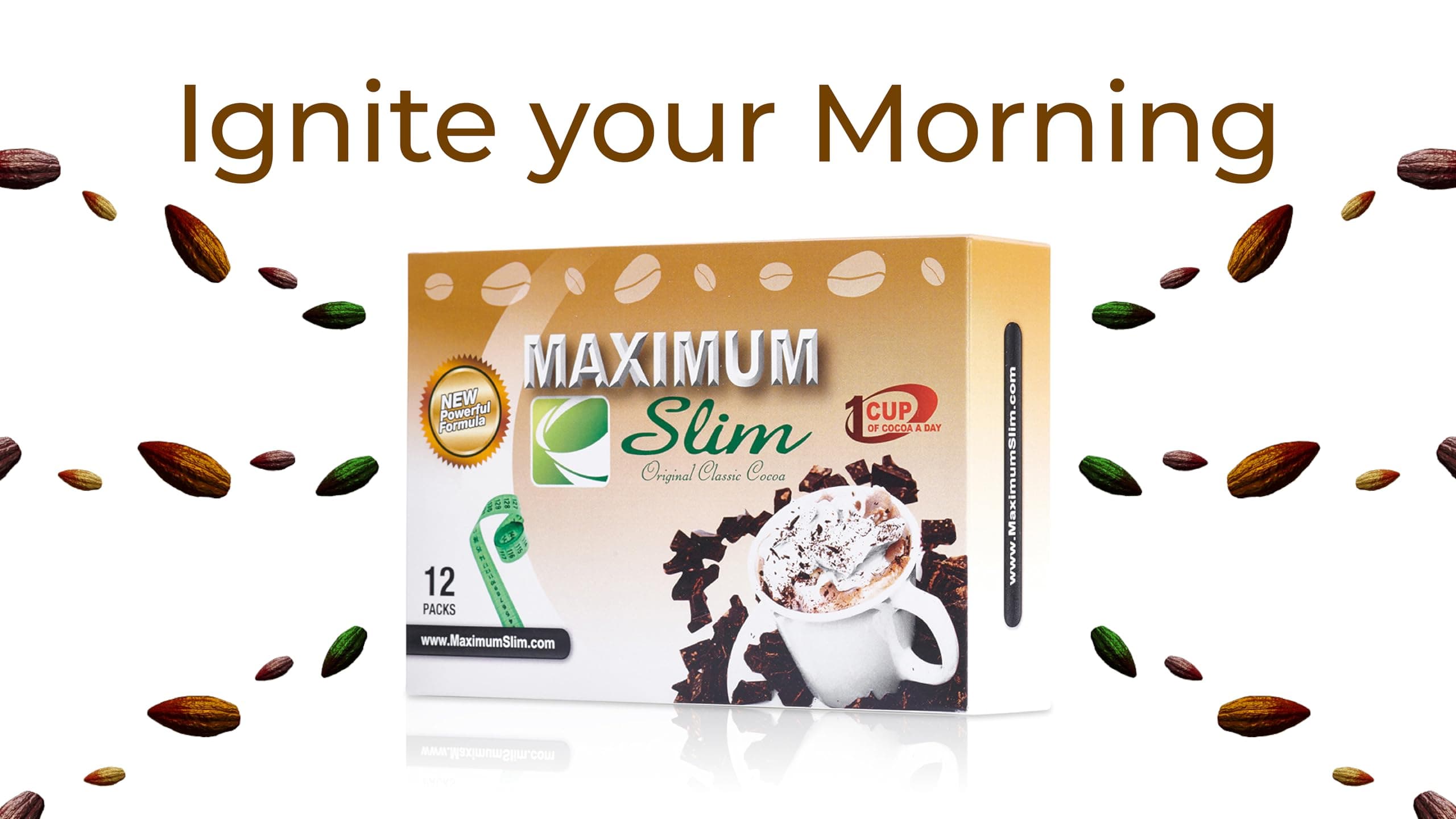 Premium Instant Cocoa - EFFECTIVE FORMULA - Maximum Formula, Maximum Results, & Maximum Taste - 30 ct