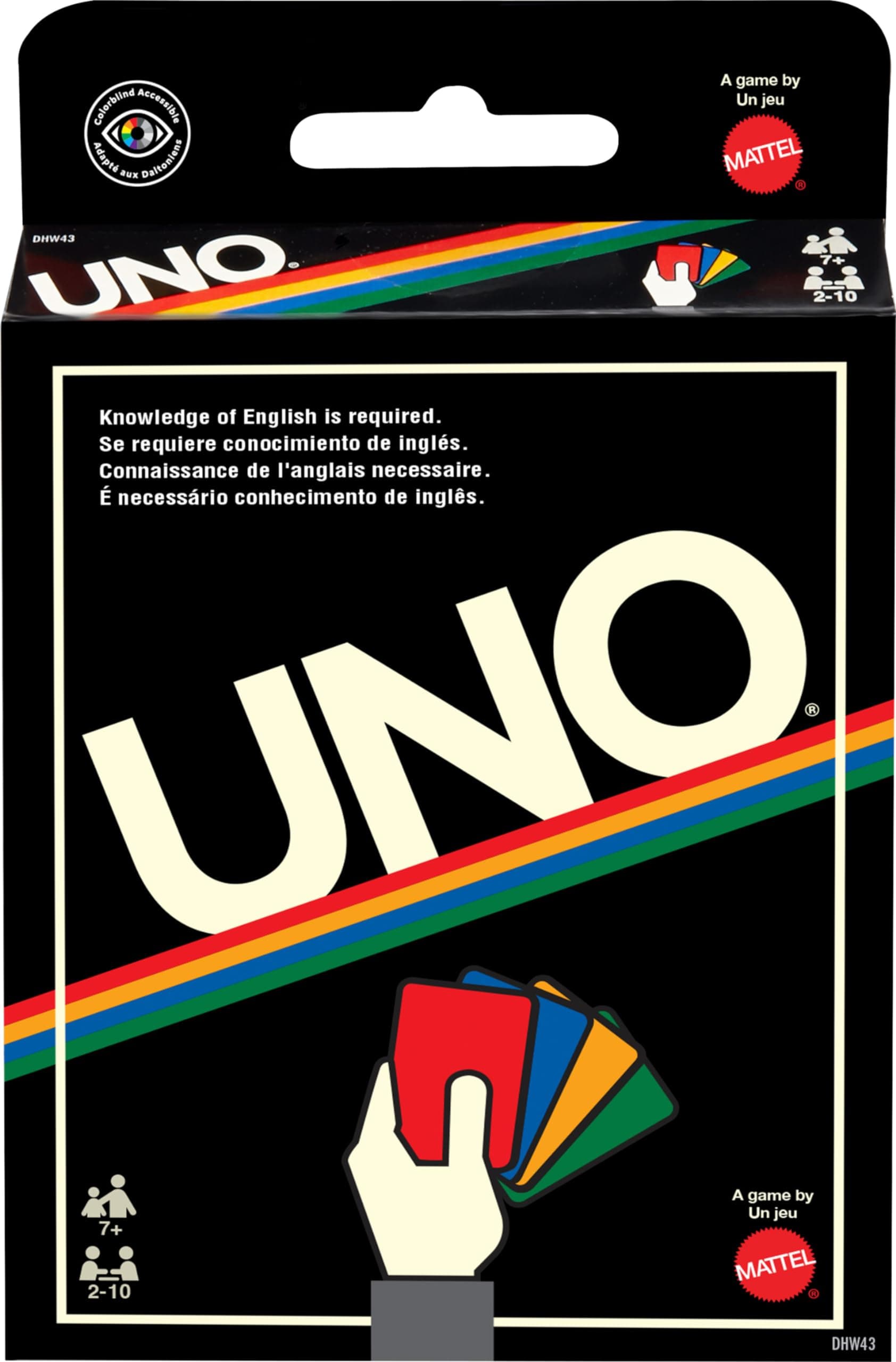 WSPLO UNO Card Game - Retro Edition