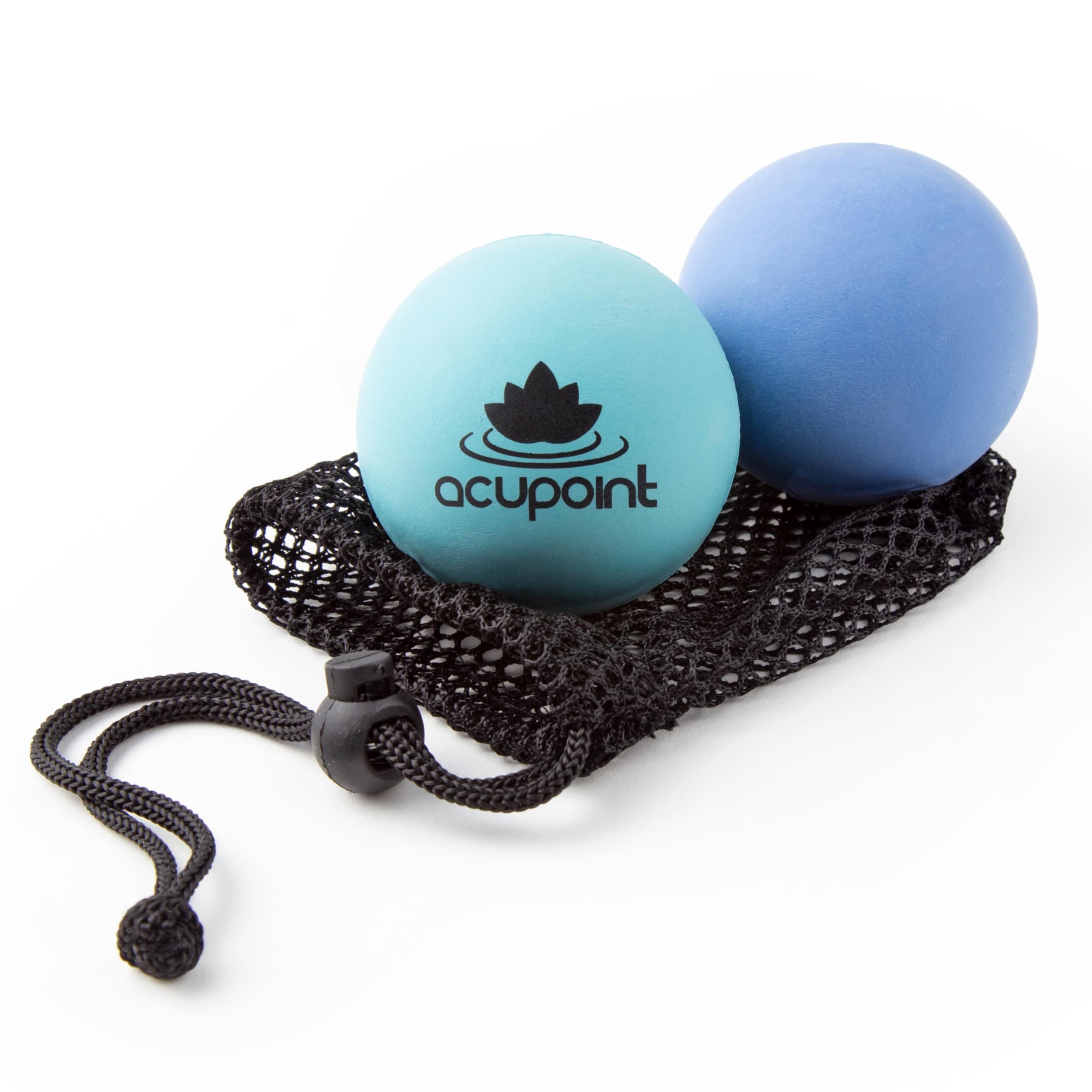 Acupoint Physical Therapy Massage Balls - Ideal for: Yoga, Deep Tissue Massage, Trigger Point Therapy and Self Myofascial Release Physical Therapy Equipment
