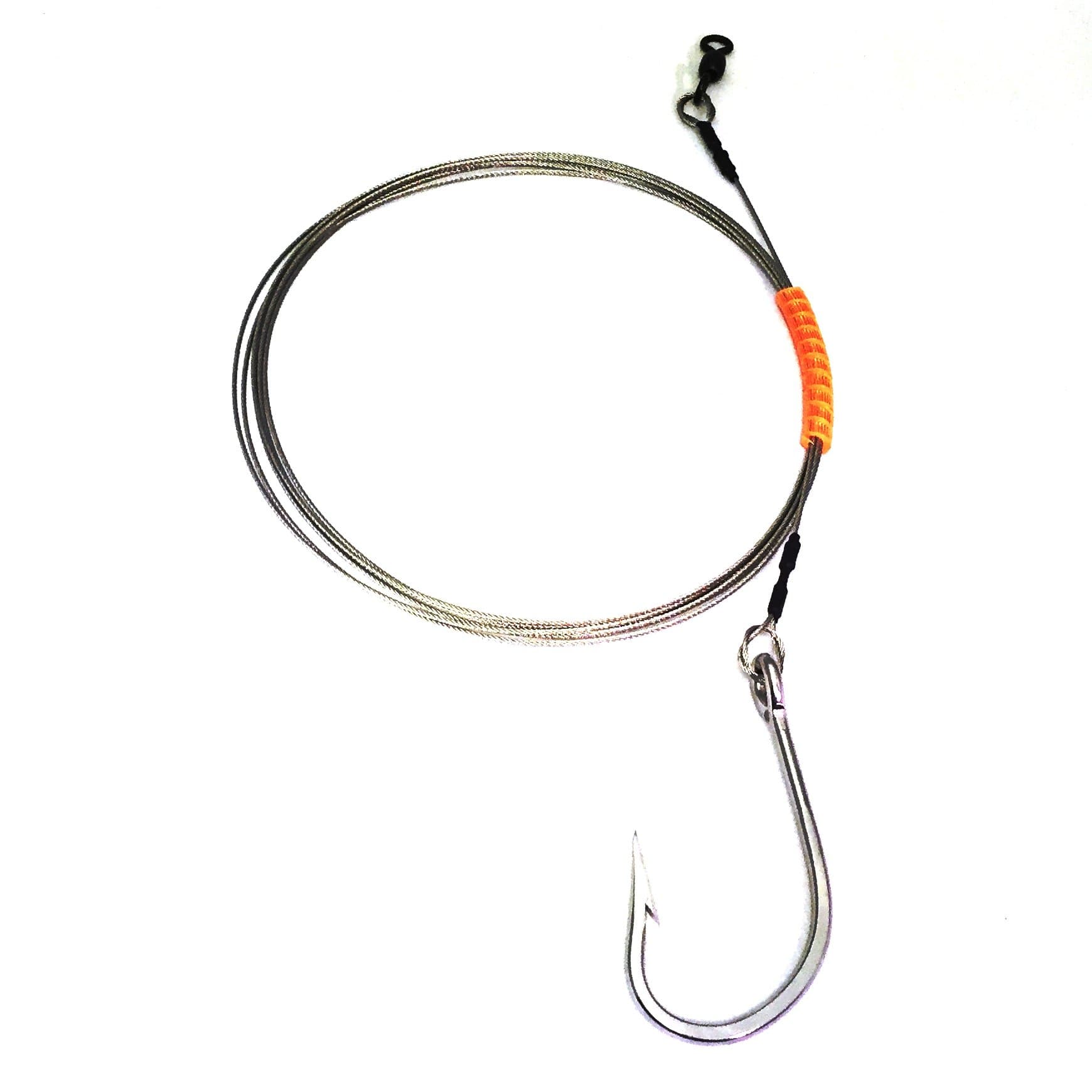 Shark Rig - 270# Cable, 10/0 Hook Bright