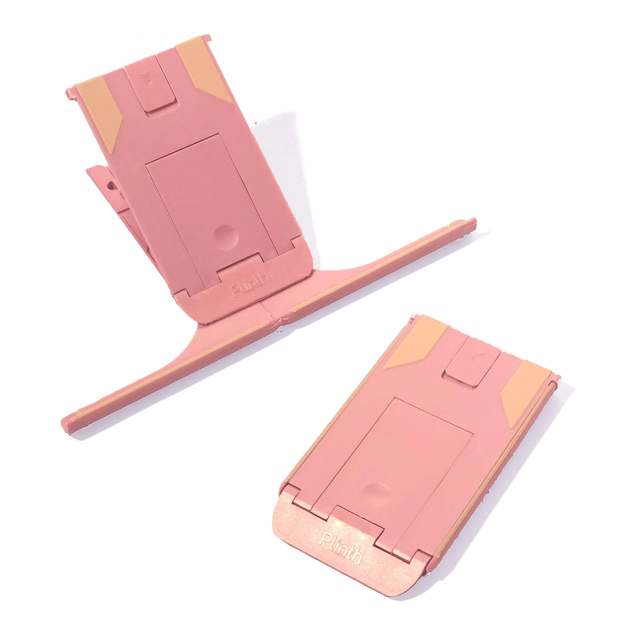 Pocket Adjustable iPad Stand - Ultimate Stable Support Compatible With All iPads, Tablets, iPhones, Cookery Books & More. For Desktop, Office, Kitchen & in Bed! (Sorbet)