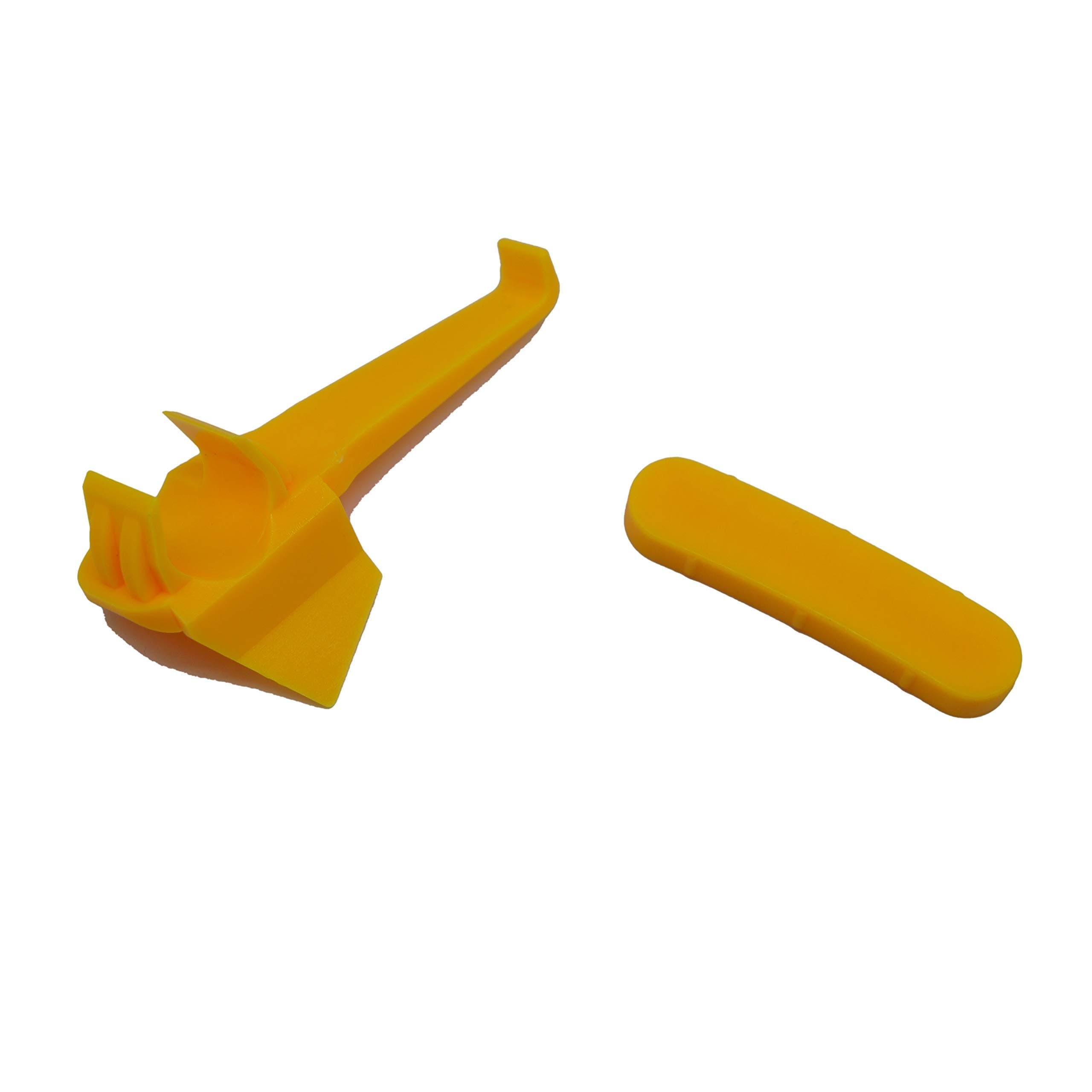 Tire Changer Plastic Insert, Tire Machine Guard, Wheel Rim Protector for Mount Demount Duck Head, Tyre Repair Mounting Protection Accessory Kit, Front + Rear Inserts, (01YKL, 6 Pairs)