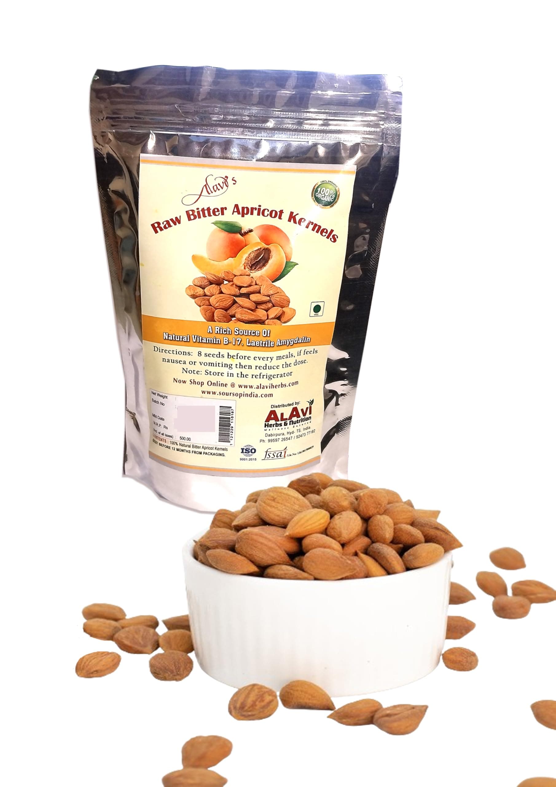 Alavi's BITTER APRICOT KERNELS 100G