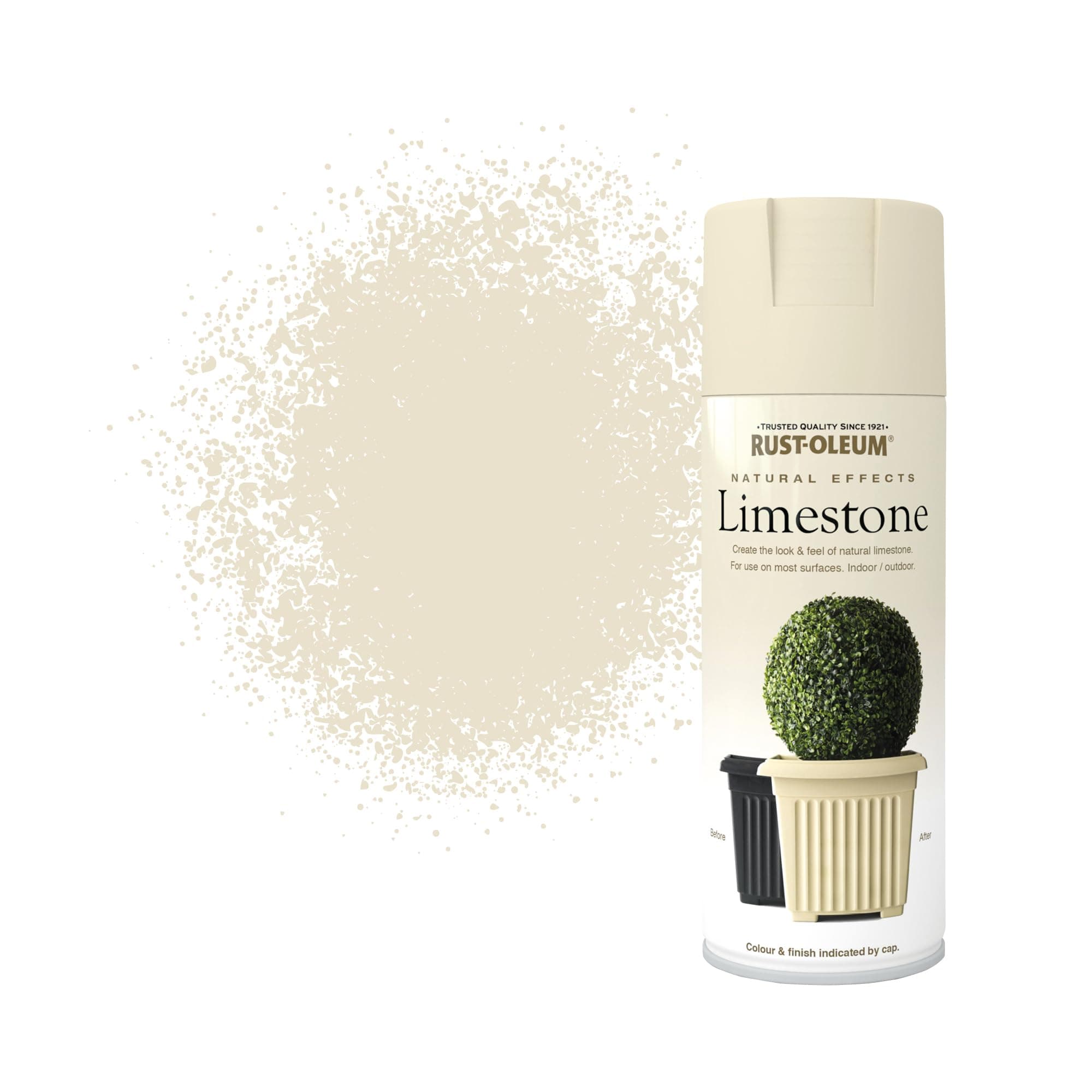 400ml Natural Effects Spray Paint - Limestone