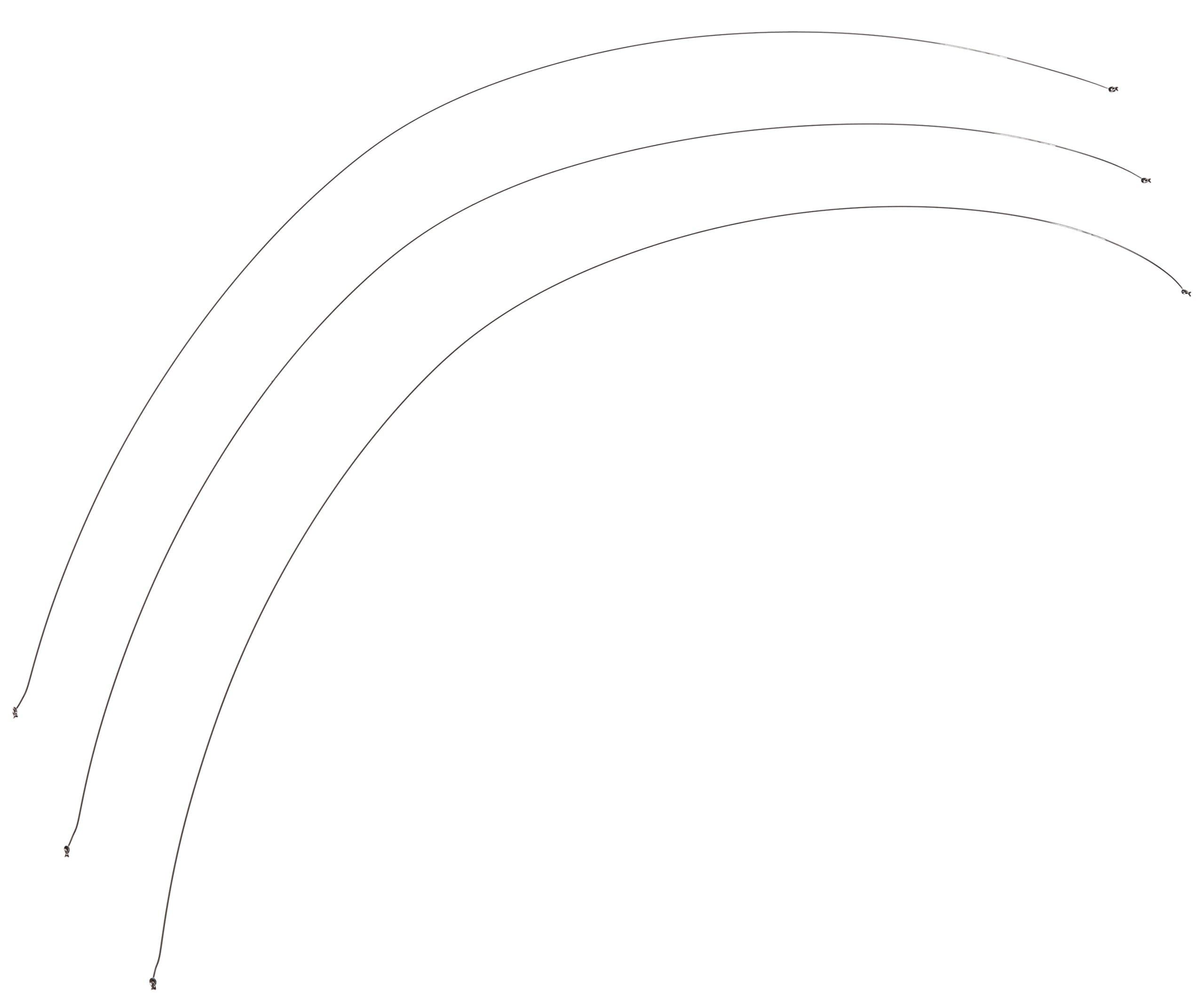 LINDEN SWEDEN 3-Pack Osti Replacement Wire - Stainless Steel Wire Designed to Cut Thick or Thin Slices - Fits Original Osti Cheese Slicer - Made in DK, Dishwasher Safe and BPA Free - 9¼” Length
