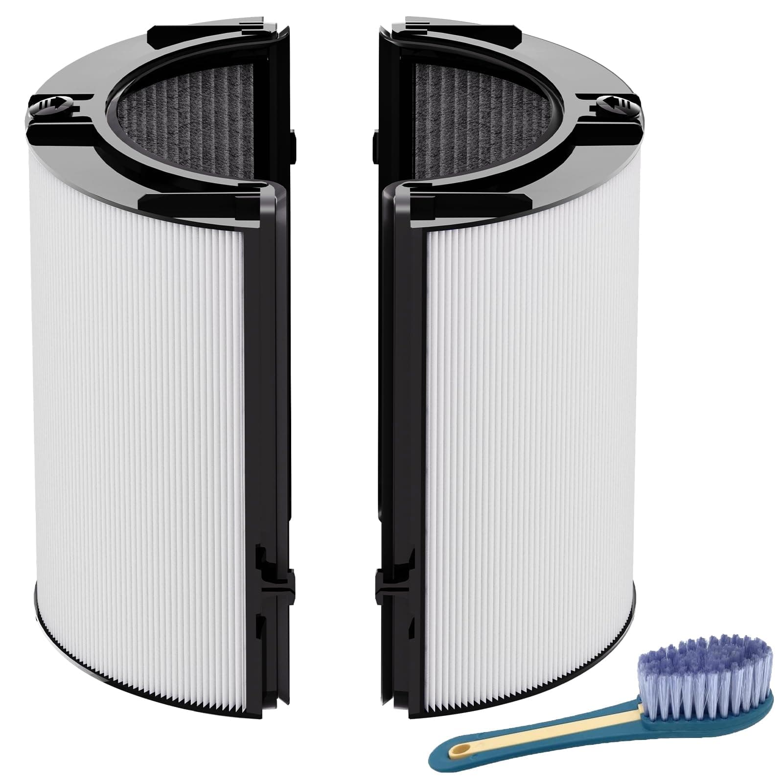 360° Combi 2 in 1 HEPA+Carbon Replacement Filter Compatible with Dyson TP06 HP06 PH02 PH01 PH03 PH04 HP09 TP09 HP07 TP07 TP10 HP10, H13 Grade True HEPA Replacement Filter