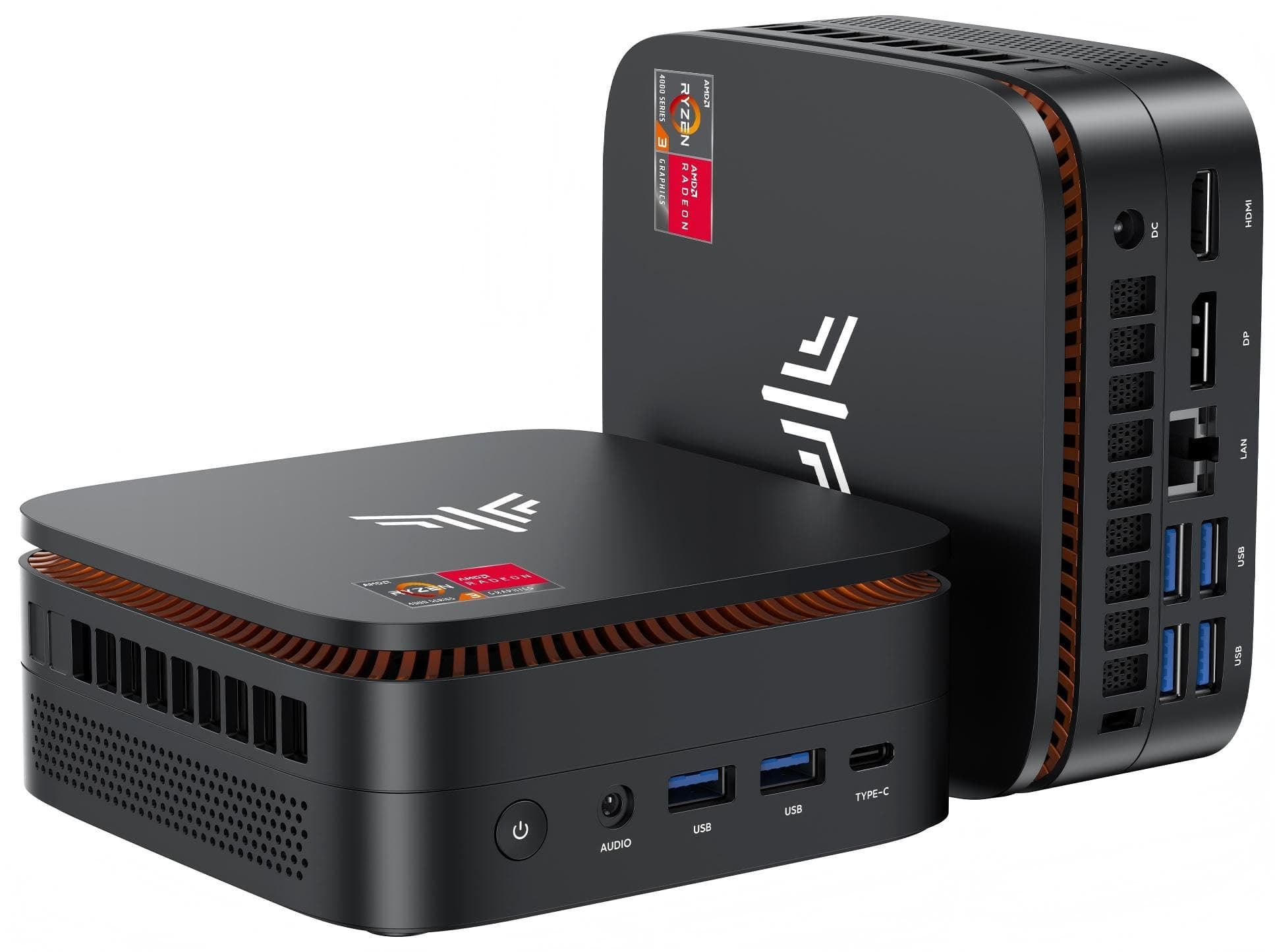 KAMRUI Essenx E1 Mini PC 12th N97 Mini Computers(Beat N150, up to 3.6GHz), Desktop Computers 16GB RAM 1TB SSD, Micro PC Computer Support 4K HDMI+DP, Desktop PC with Dual WiFi, Business Home Office