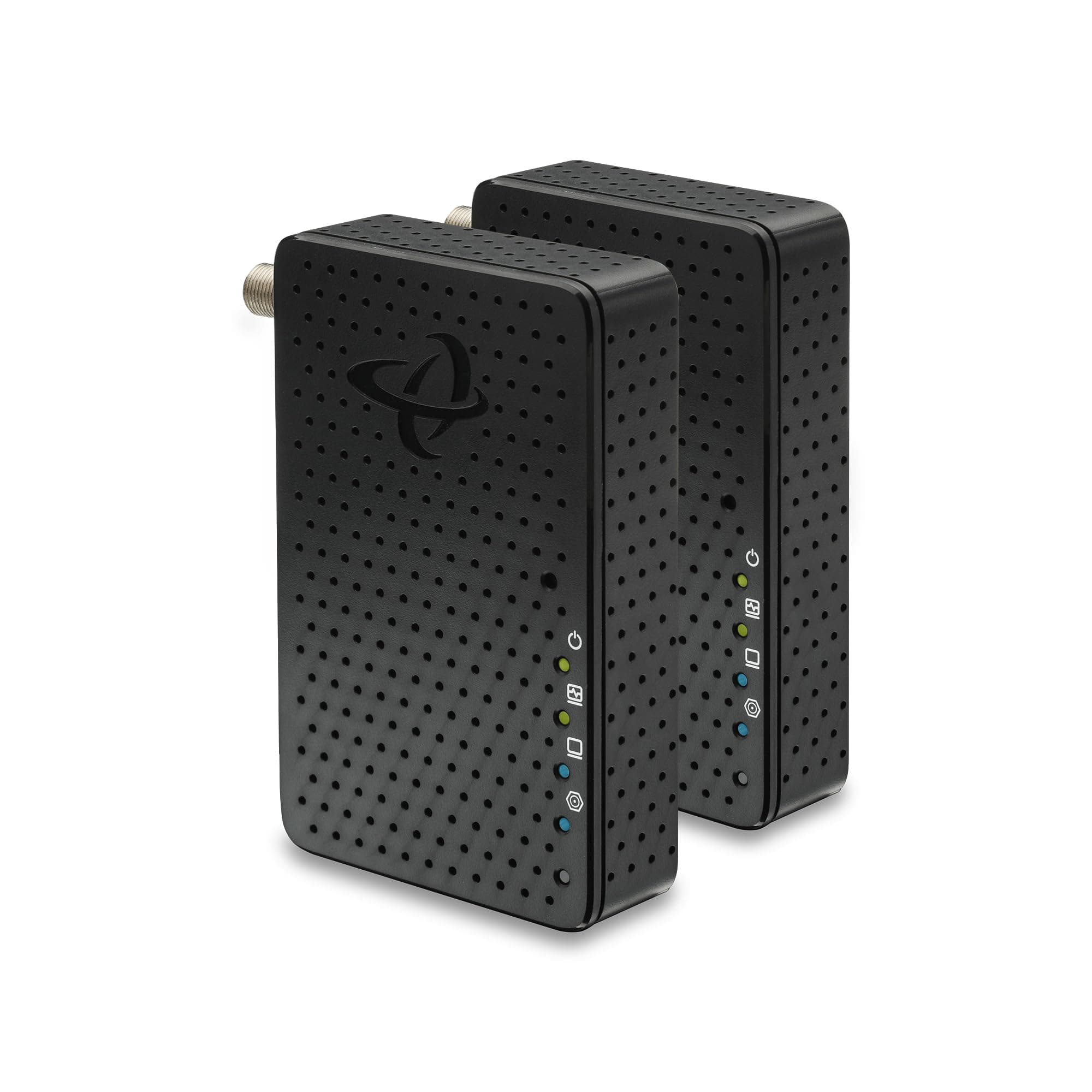 - HTEM5 MoCA 2.5 Network Adapter (2-Pack) - Requires Connected Coax Network | Up to 2.5 Gbps Ethernet Over Coax | Ideal for Cable Internet Homes | Includes 2 Adapters, Coax & Ethernet Cables