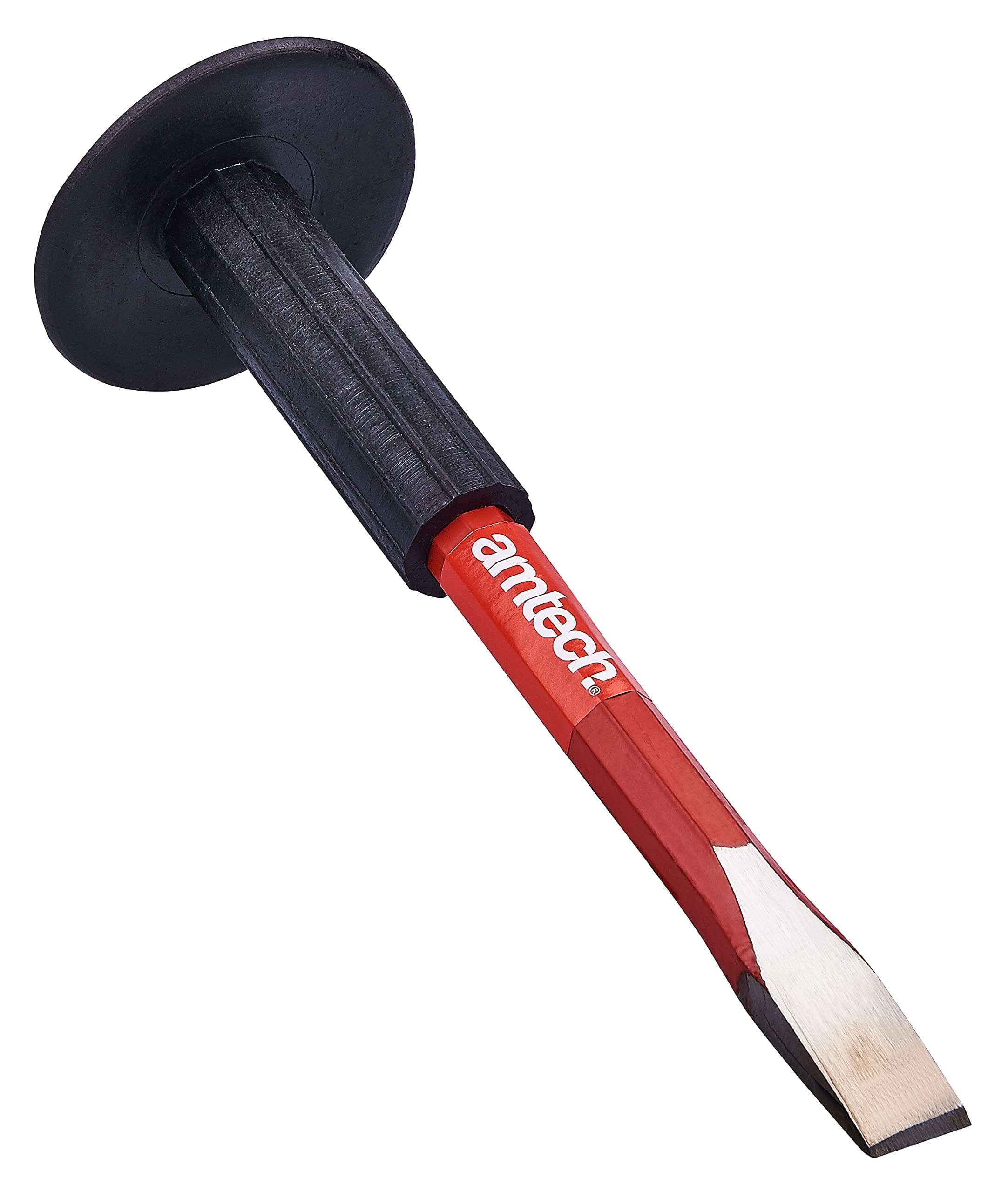 Amtech G2700 Cold Chisel with Guard, 10-Inch